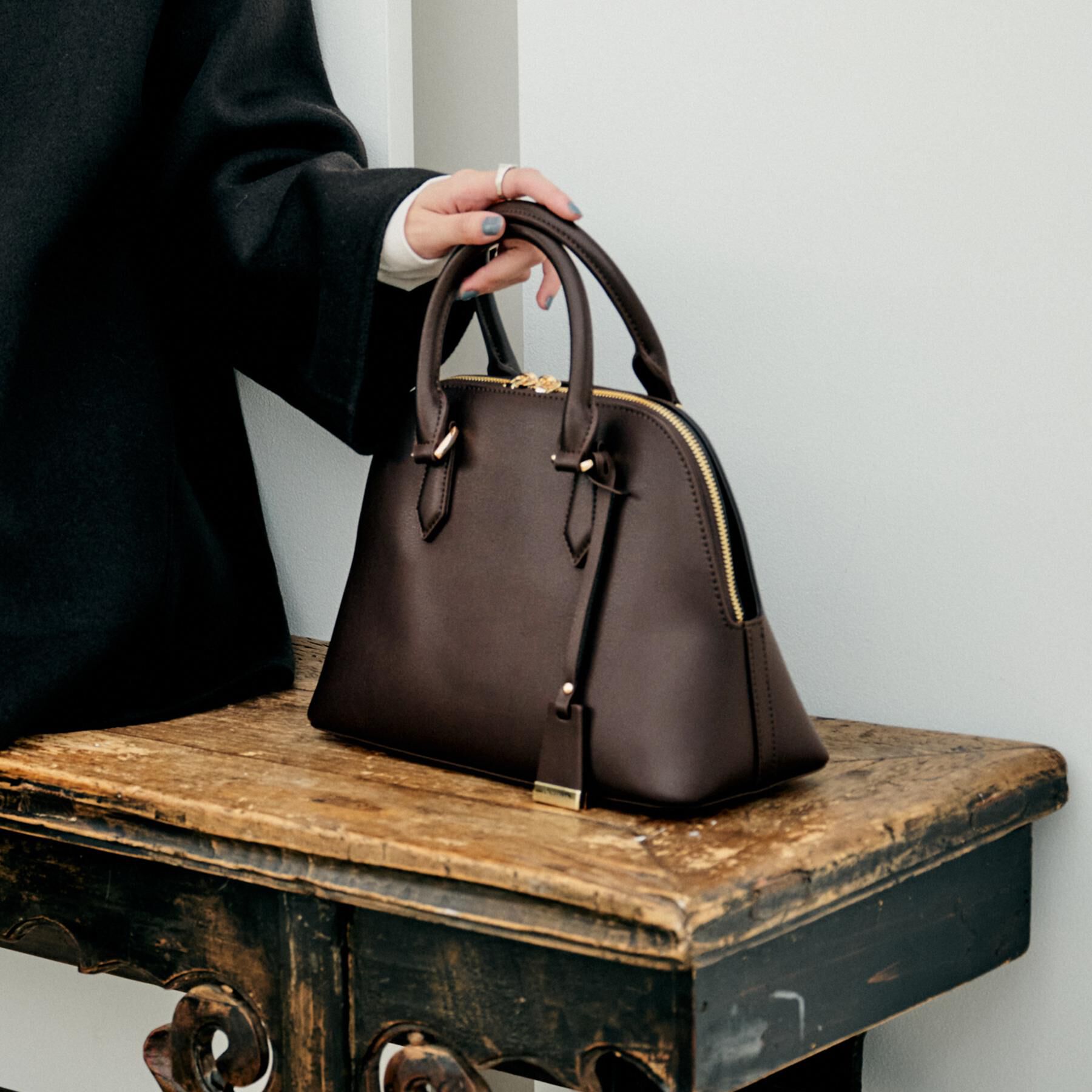 UNTITLED「【追加8/名品】2WAYポケットボストンバッグ」|ハンドバッグ|