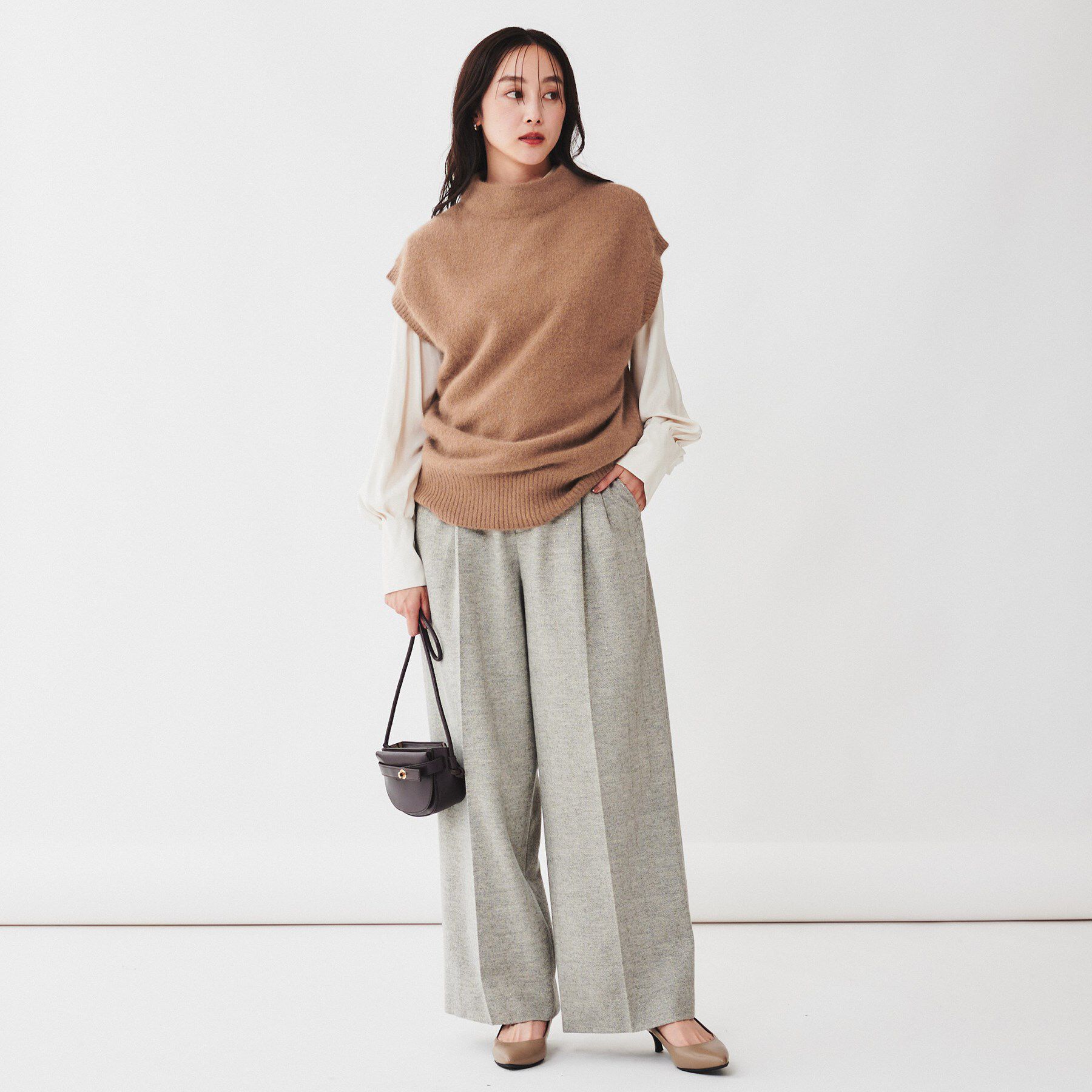 UNTITLED「ウールフォックス ベストニット」|ニット・セーター|