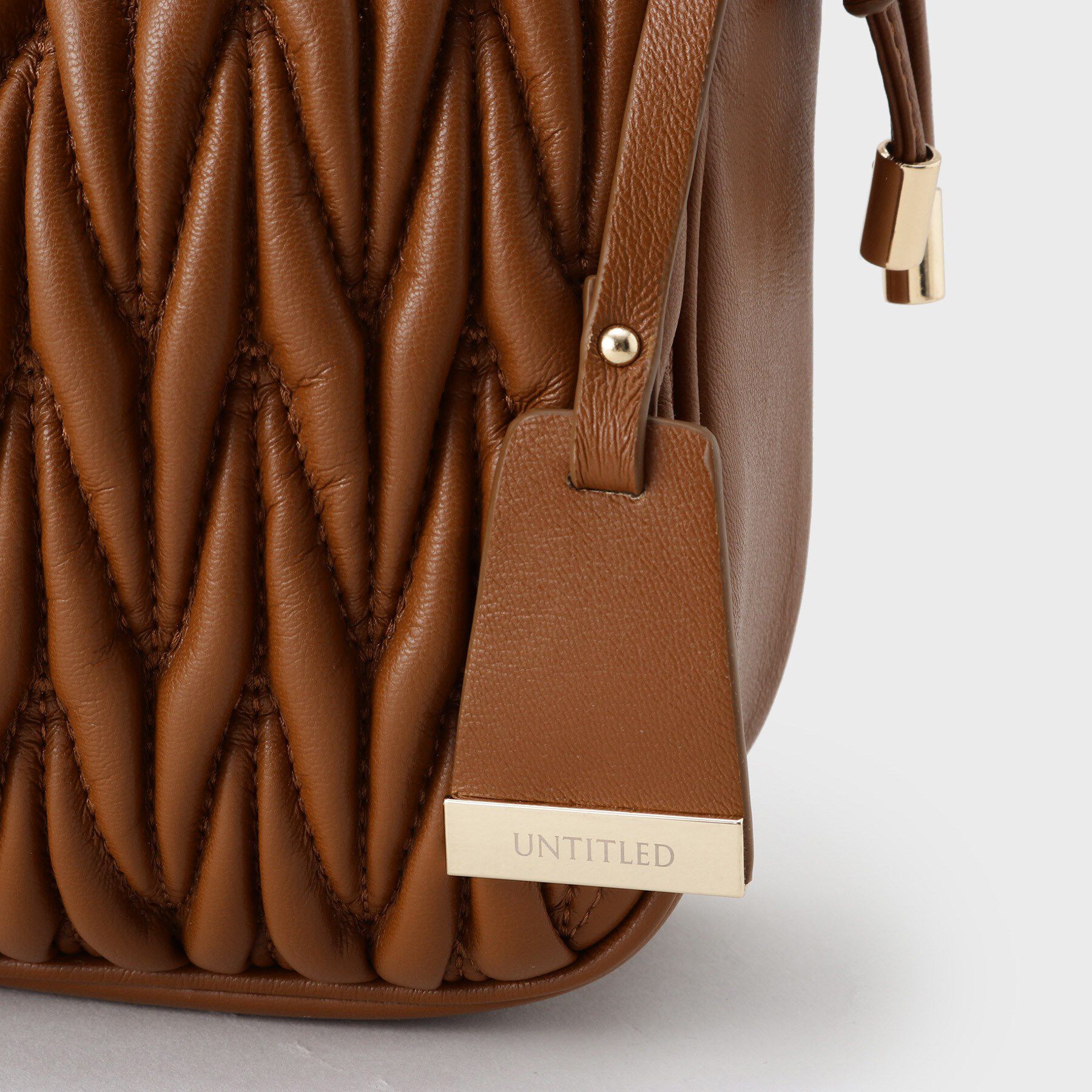 UNTITLED「【セレモニーにも！】ソフトギャザーショルダー」|ショルダー・メッセンジャー|