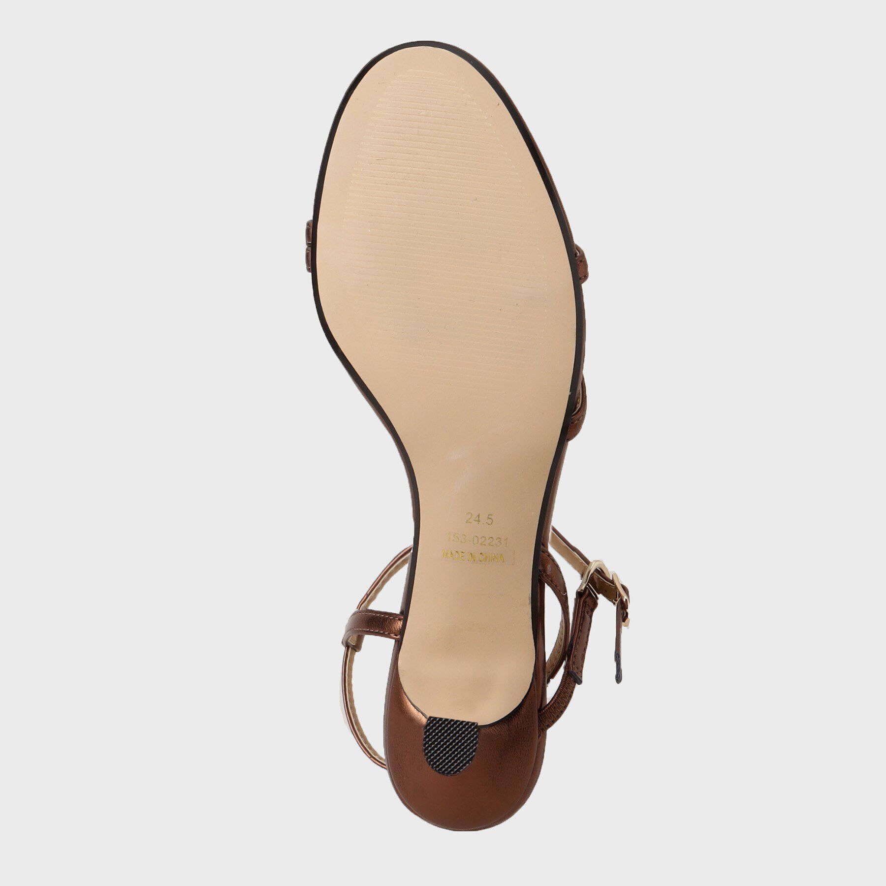 UNTITLED「シャイニーナローサンダル」|サンダル|