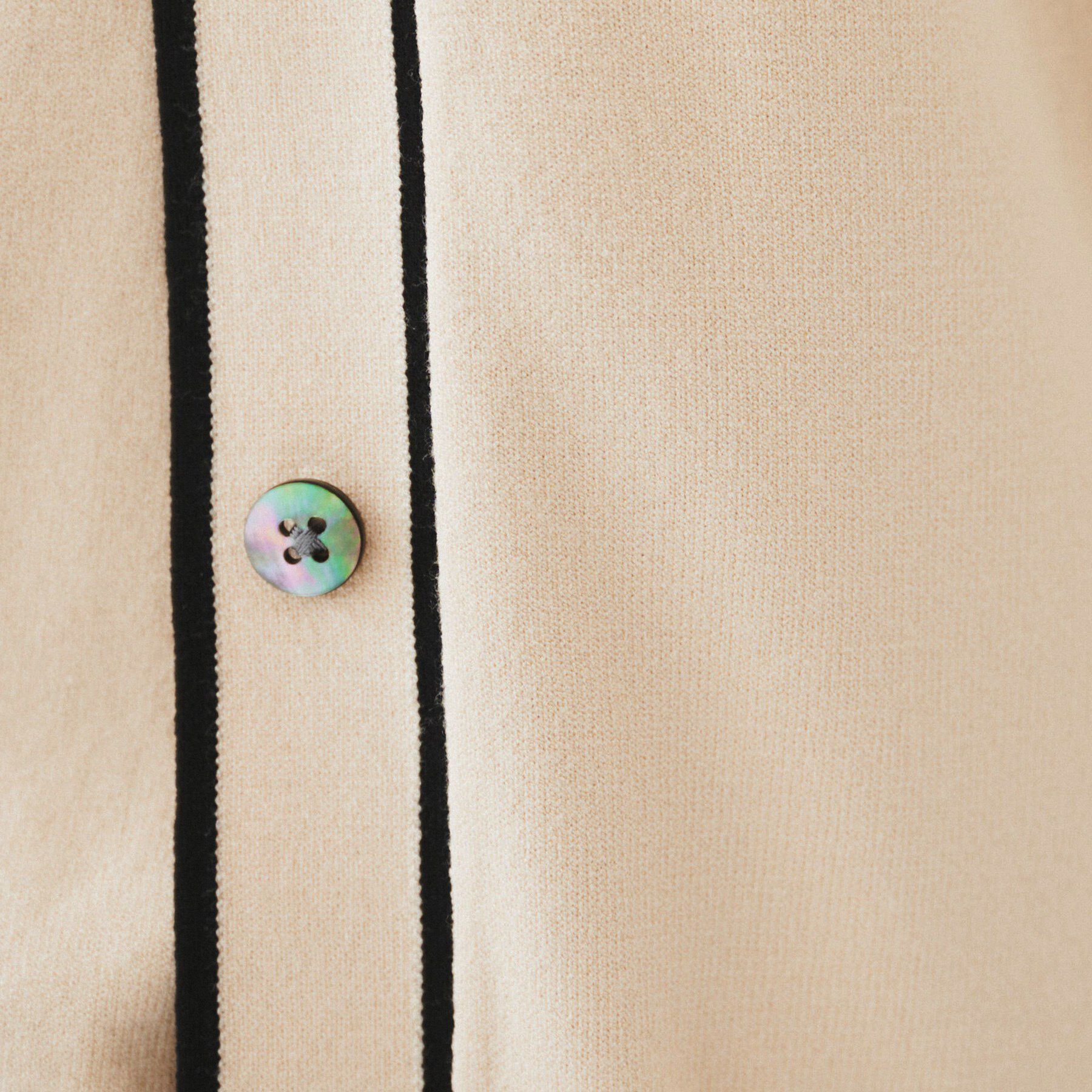 UNTITLED「【アンサンブル可能】配色Vネックカーディガン」|カーディガン|