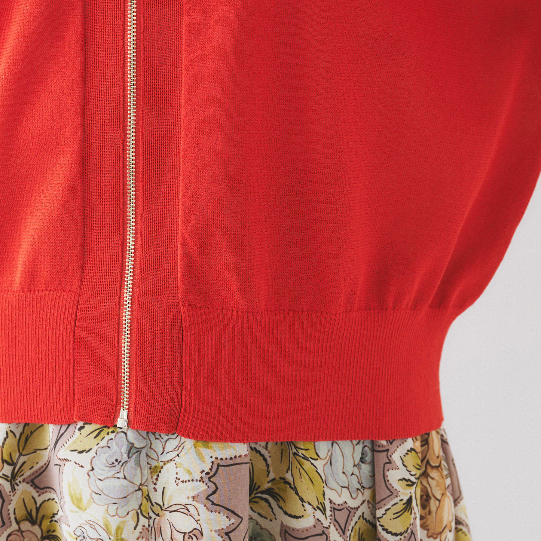 UNTITLED「【体型カバー/日除け】シアーニットカーディガン」|カーディガン|