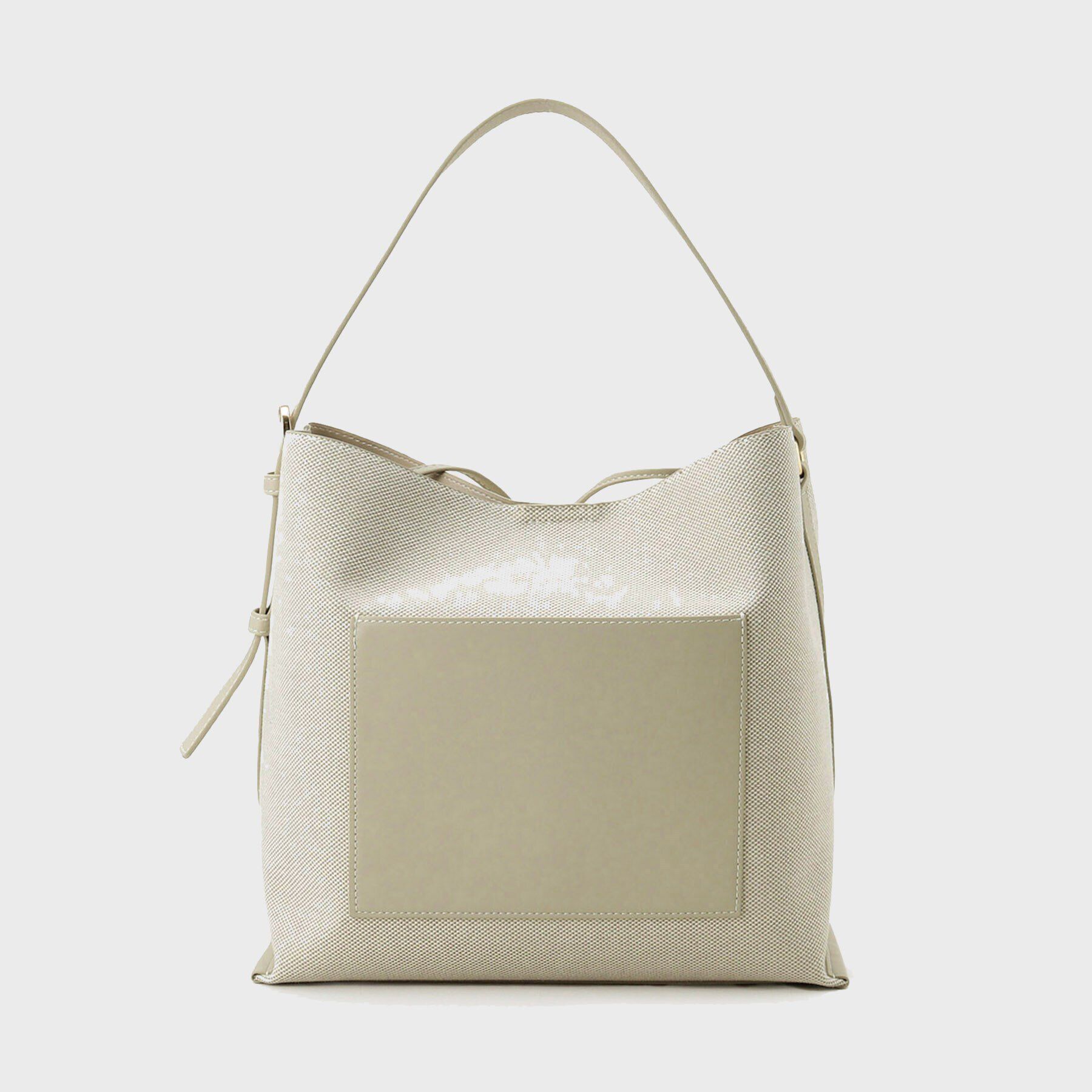 UNTITLED「ナチュラルワンハンドショルダー」|ショルダー・メッセンジャー|ライトグレー(511