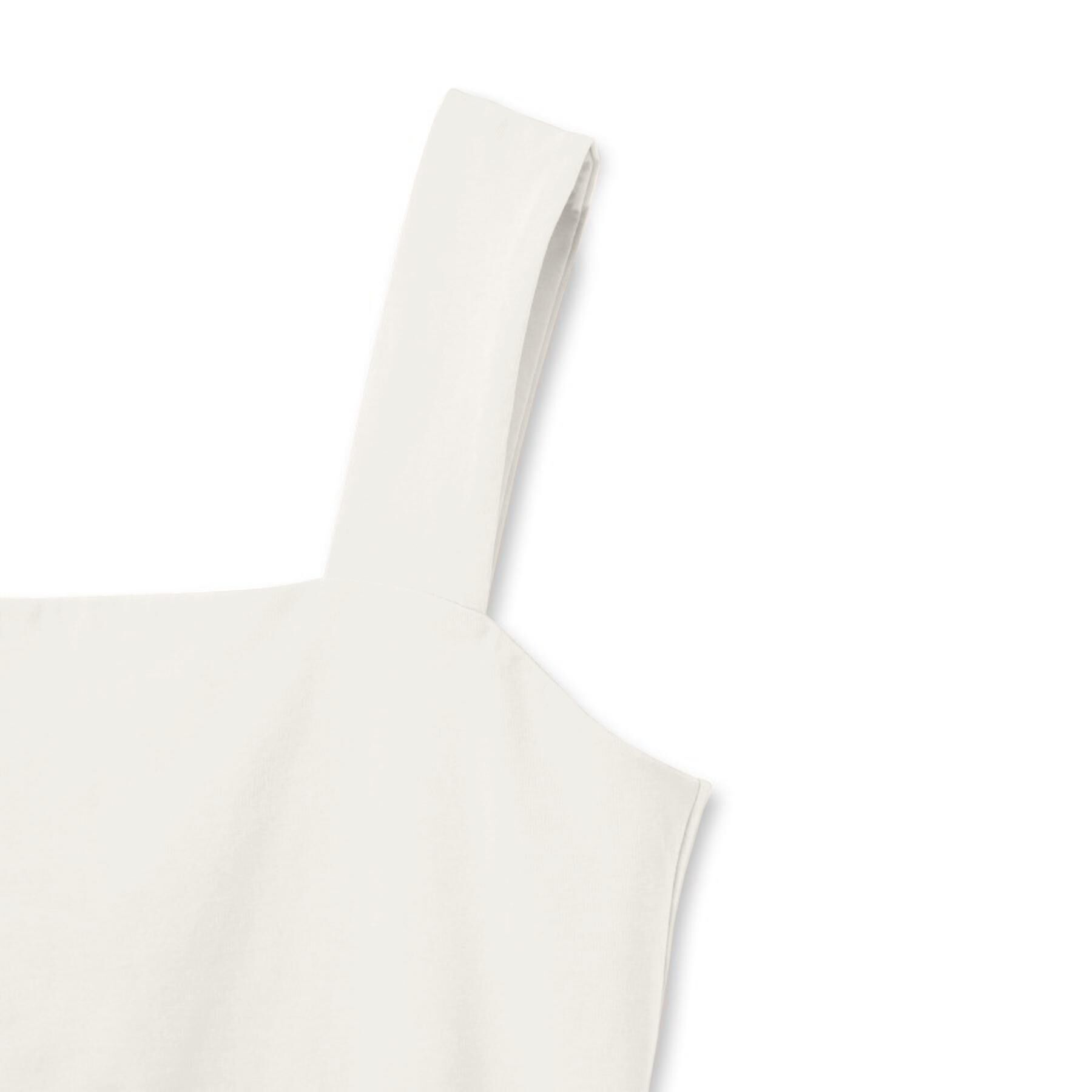 UNTITLED「【インナー/スクエアネック/日本製】ソフトベアテンタンクトップ」|キャミソール|