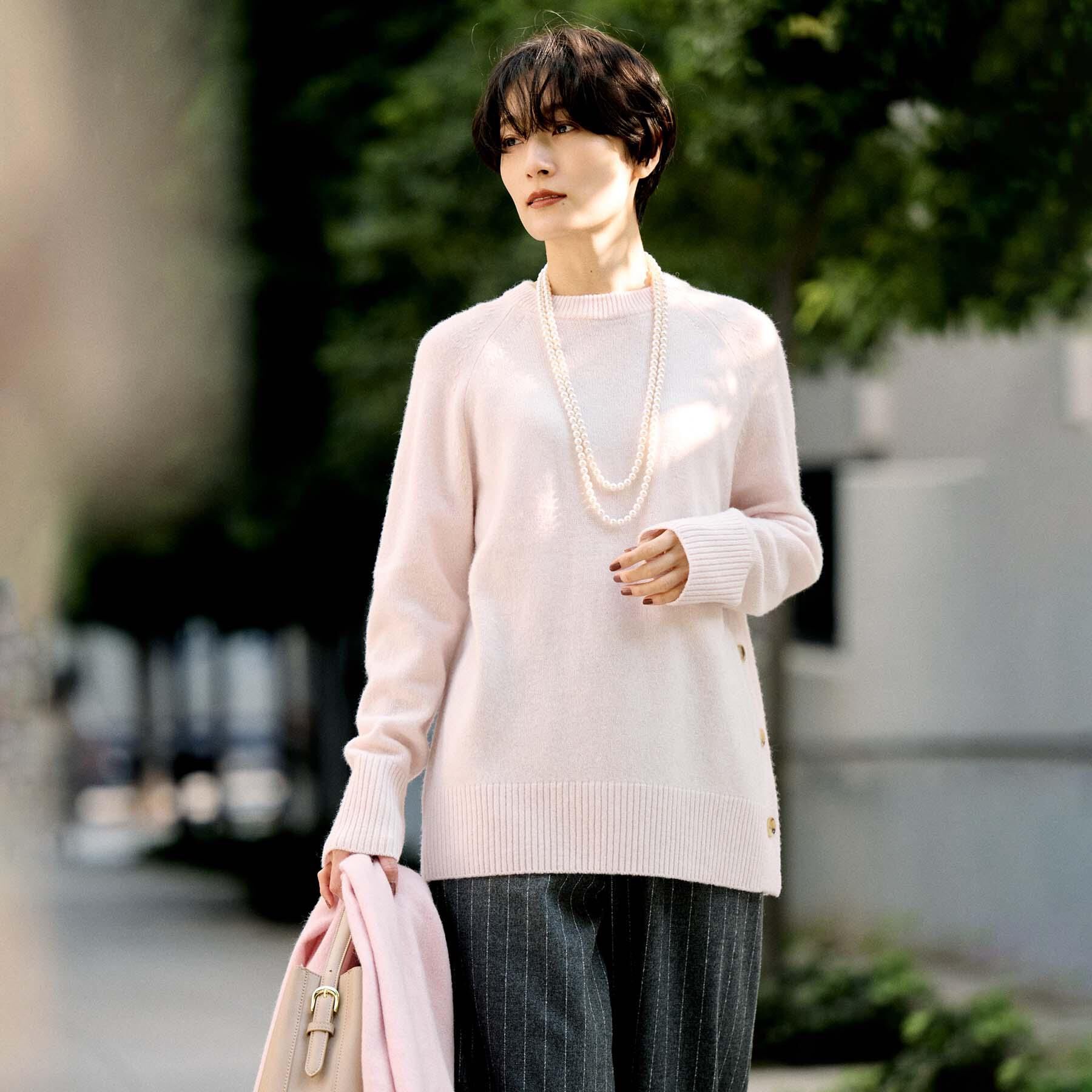 UNTITLED「【アレンジ自在】ロングパール調ネックレス」|ネックレス|