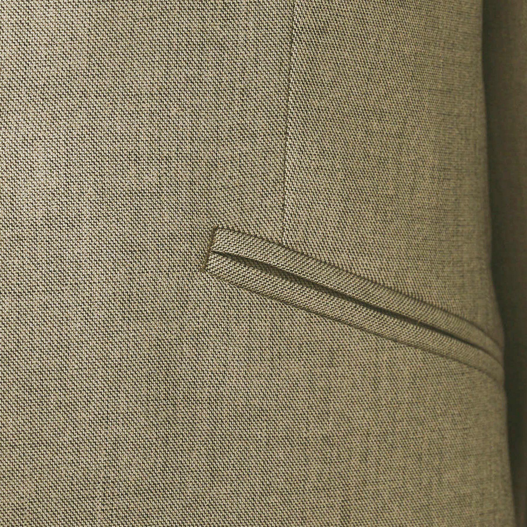 UNTITLED「【洗える/お仕事スーツ】ドライメランジ カラーレスジャケット」|ノーカラージャケット|