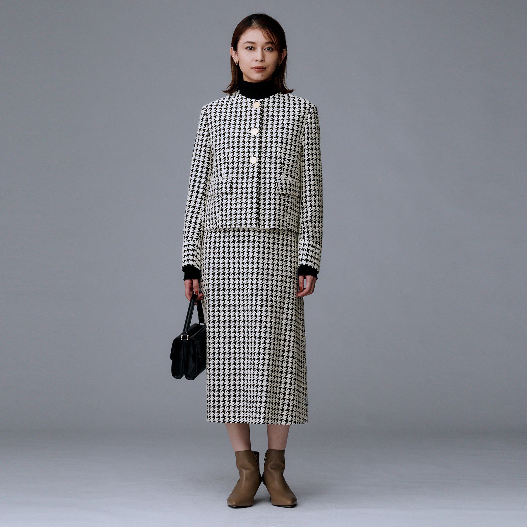 UNTITLED「【セットアップ可能】クラシックチドリ ジャケット」|ノーカラージャケット|