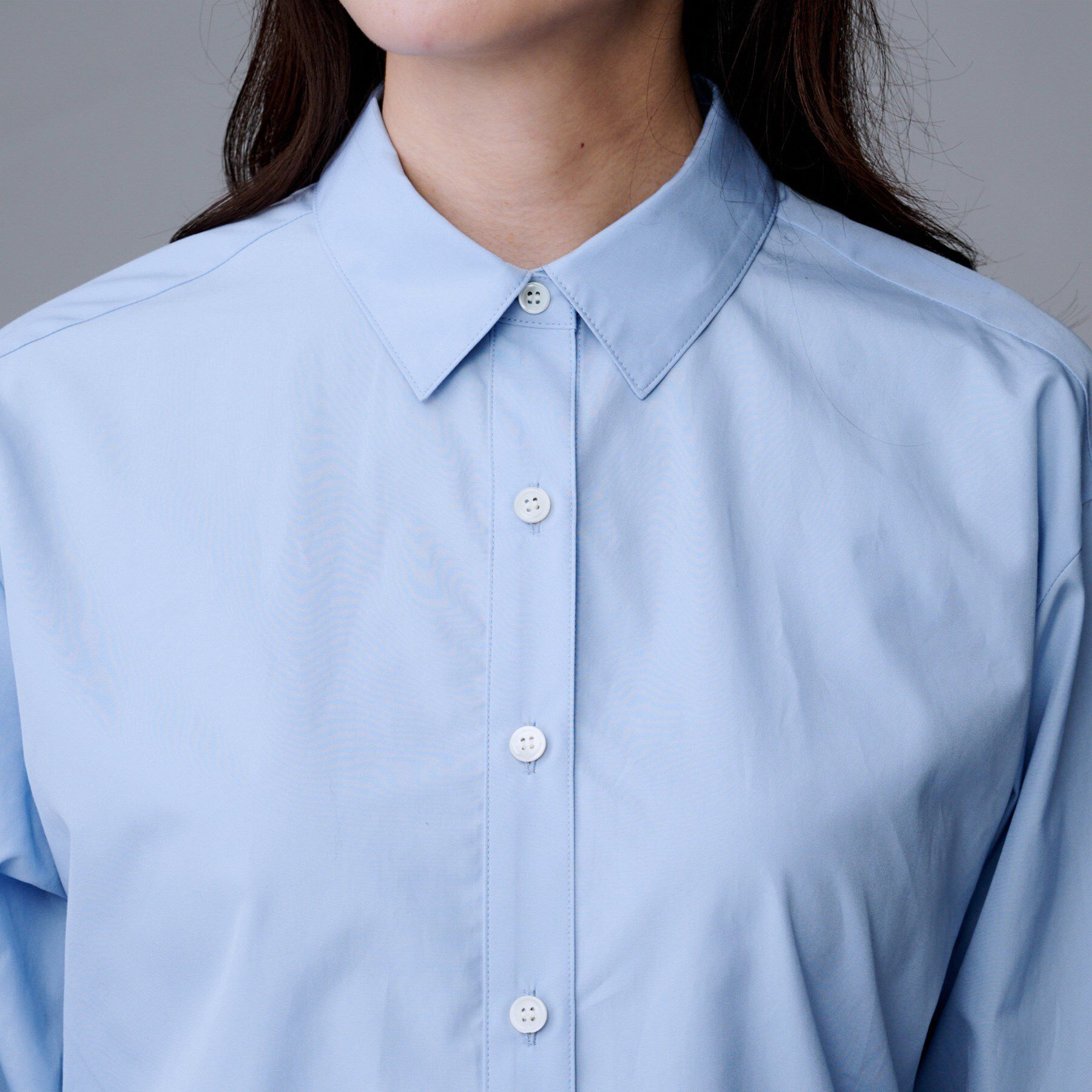 UNTITLED「【洗える/コットン100%】リッチベーシックシャツ」|シャツ・ブラウス|