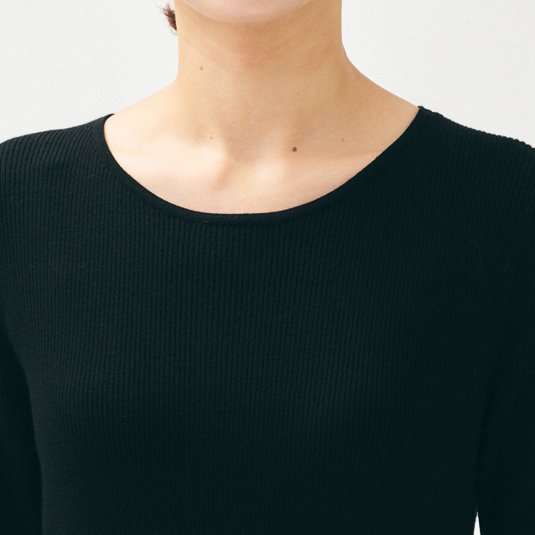 UNTITLED「【大人フェミニン/トレンド】ニット&times;ジャカード ドッキングワンピース」|ワンピース|