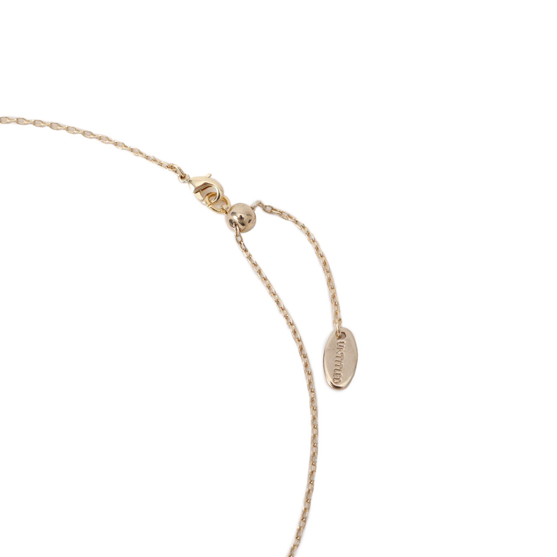 UNTITLED「【ギフトに最適】チャームトップネックレス」|ネックレス|