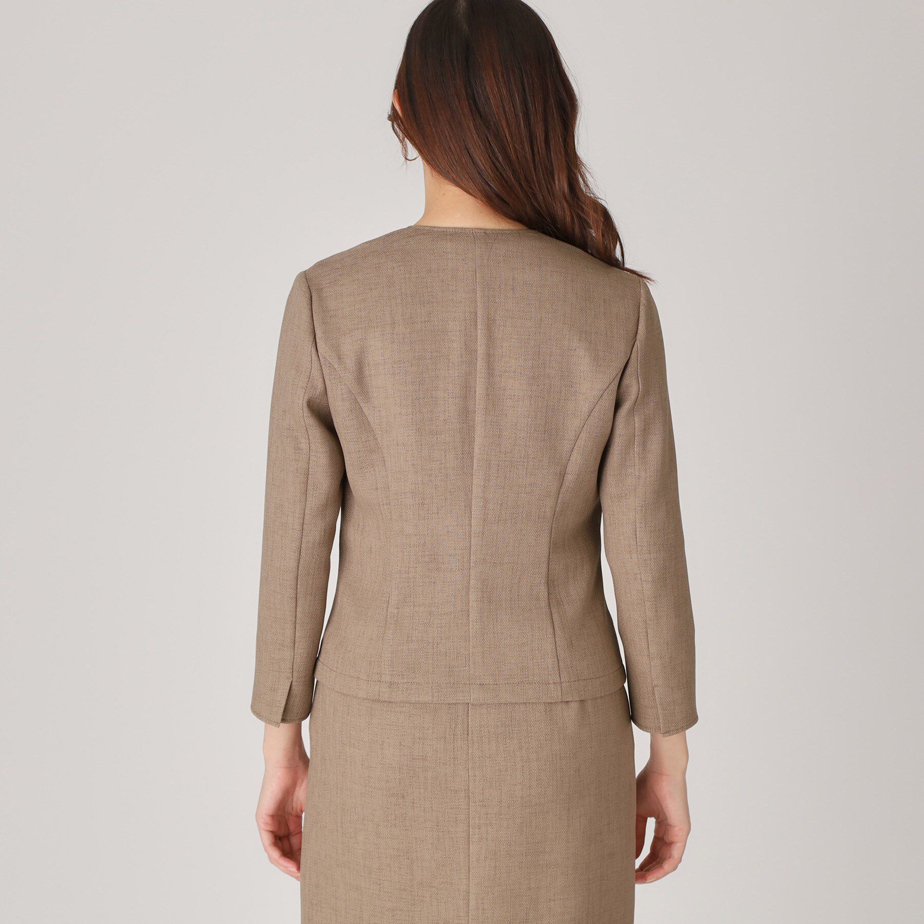 COUP DE CHANCE「【手洗い可／日本製】ノーカラージャケット」|ノーカラージャケット|