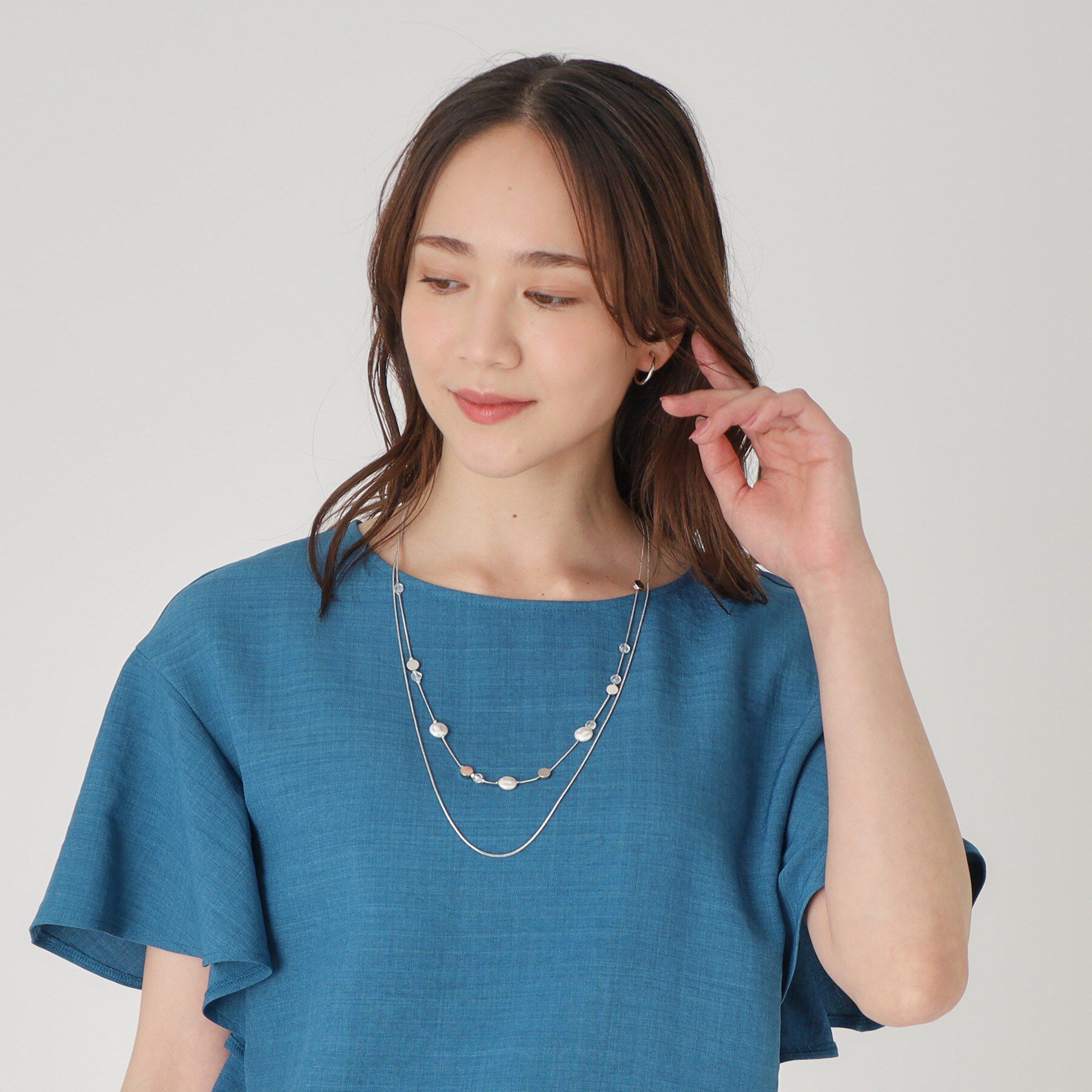 COUP DE CHANCE「サークルロング」|ネックレス|