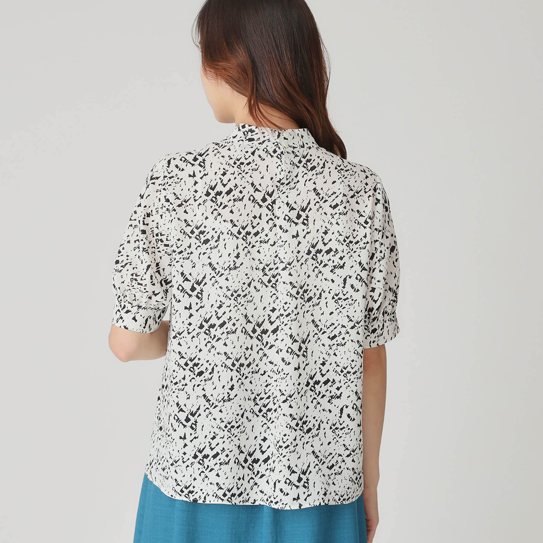 COUP DE CHANCE「【手洗い可／日本製】パフスリーブブラウス」|シャツ・ブラウス|