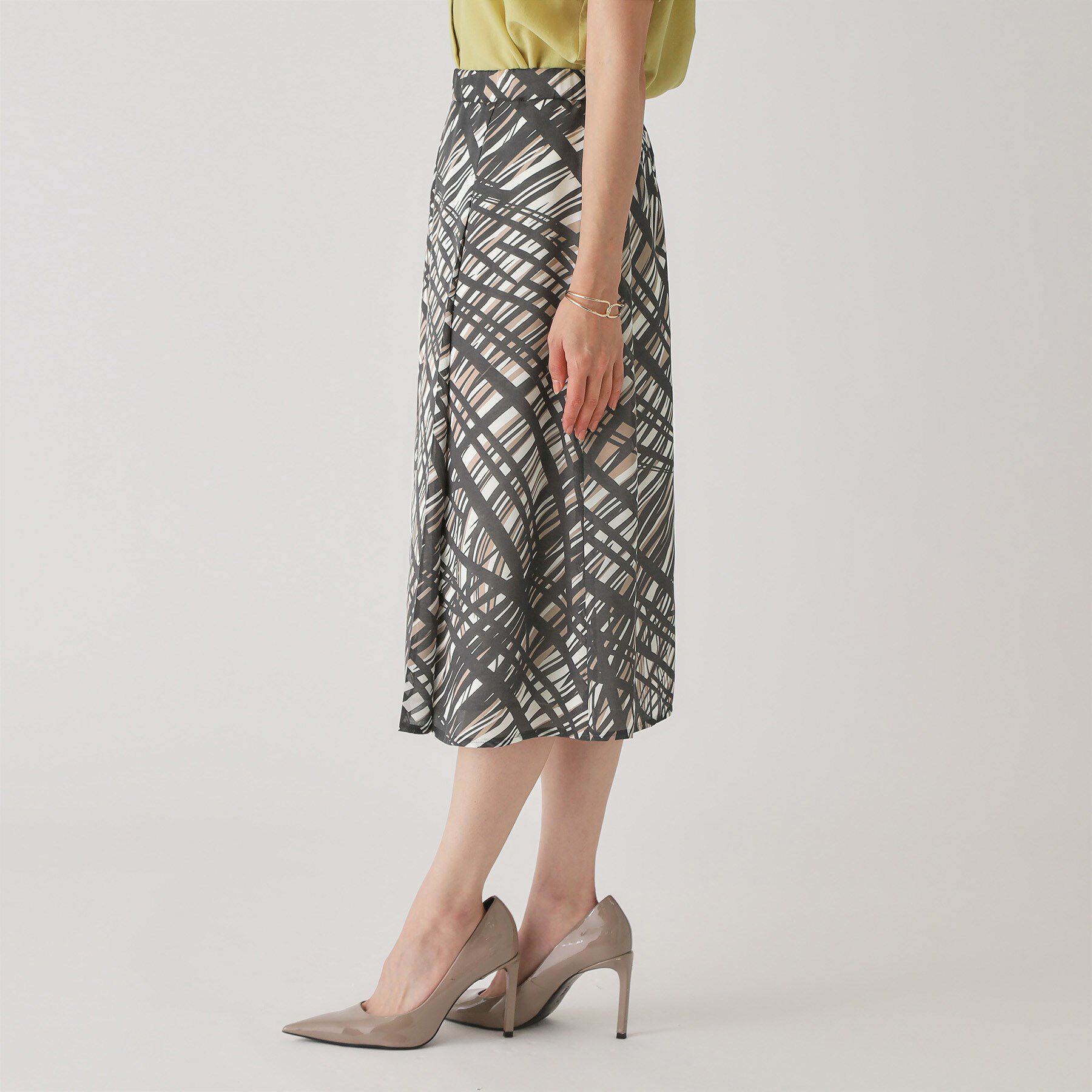 COUP DE CHANCE「【手洗い可／日本製】チェック柄のスカート」|スカート|