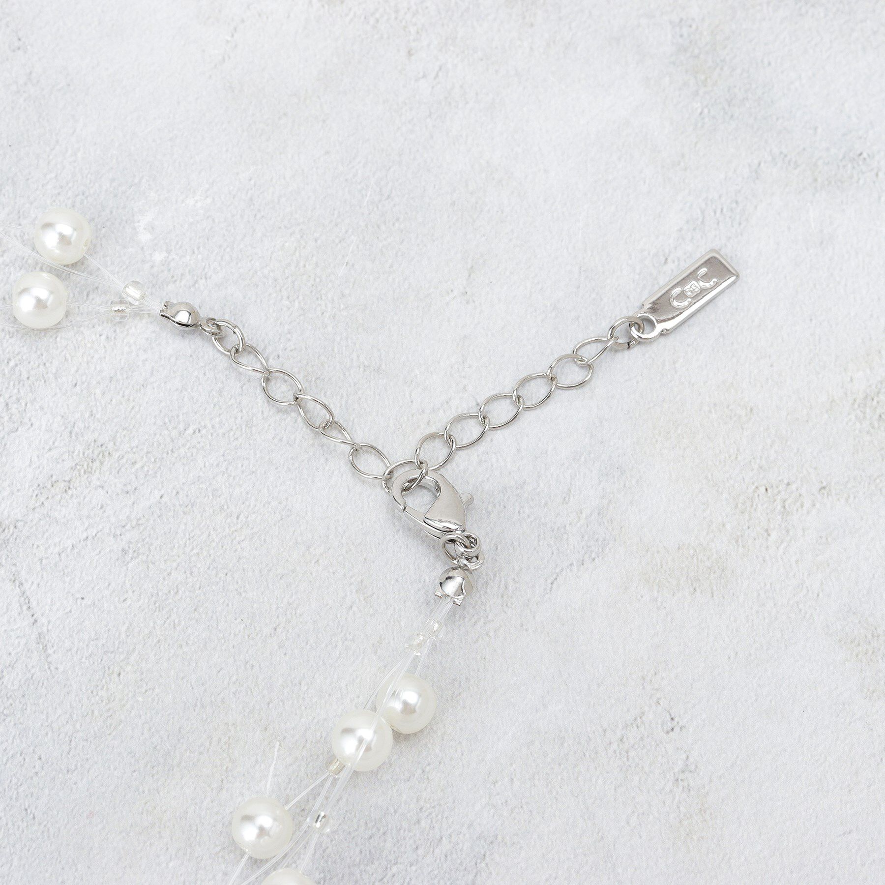 COUP DE CHANCE「フローボール／ショートネックレス／パール調ネックレス／軽量」|ネックレス|