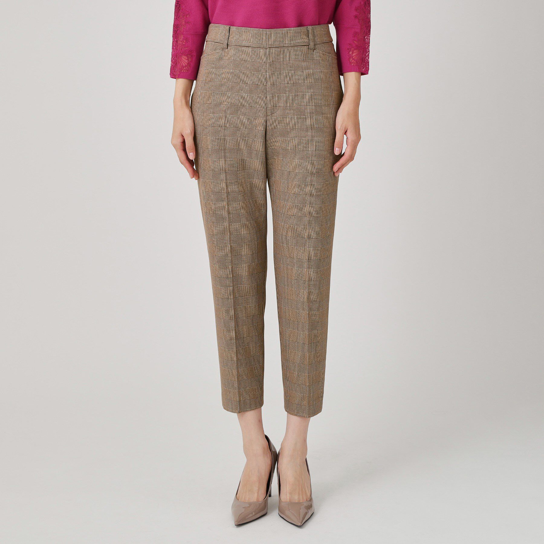 COUP DE CHANCE「【手洗い可／日本製／ストレッチ】定番センタープレス入りパンツ」|その他|