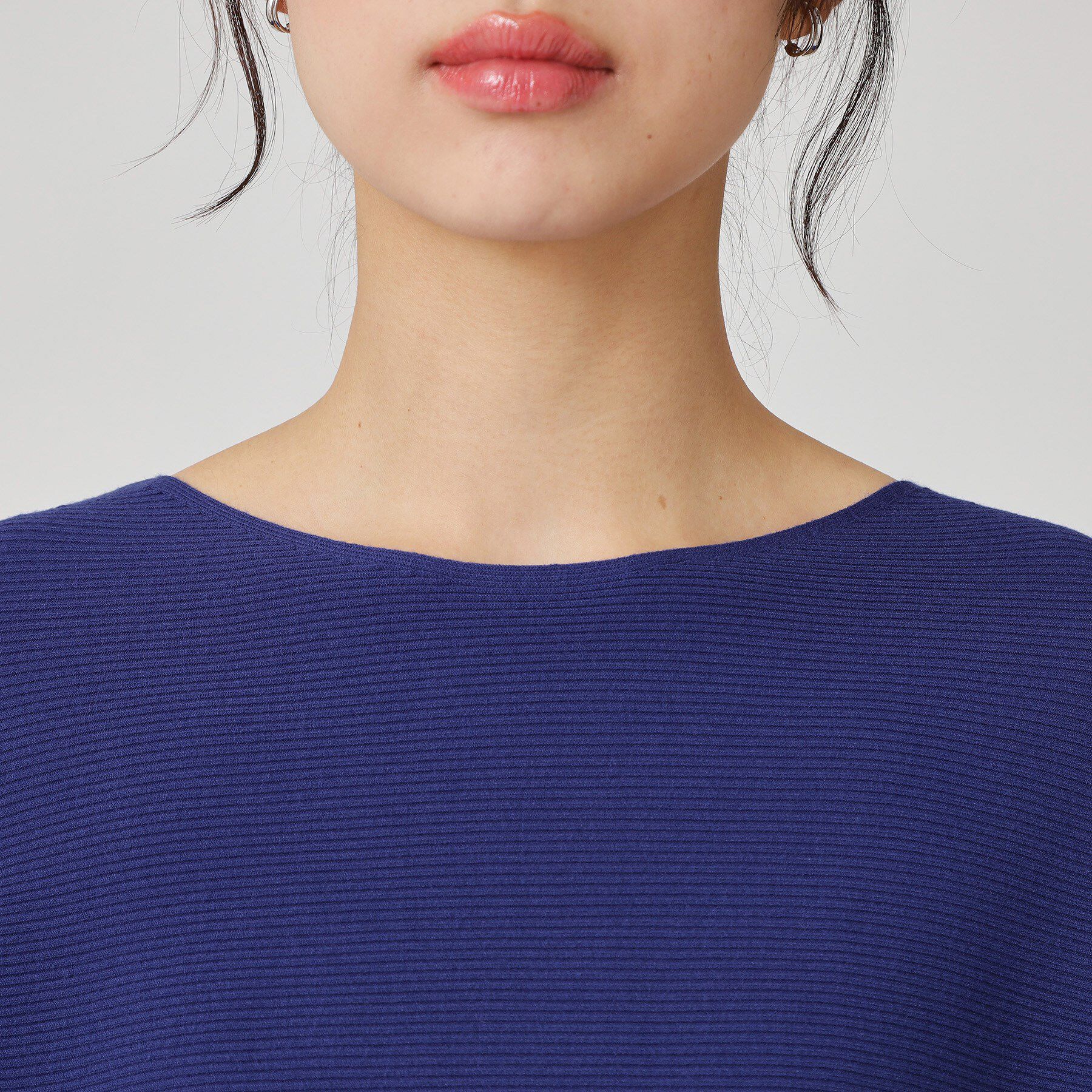 COUP DE CHANCE「【手洗い可】オーガンジー刺しゅうニットトップス」|ニット・セーター|