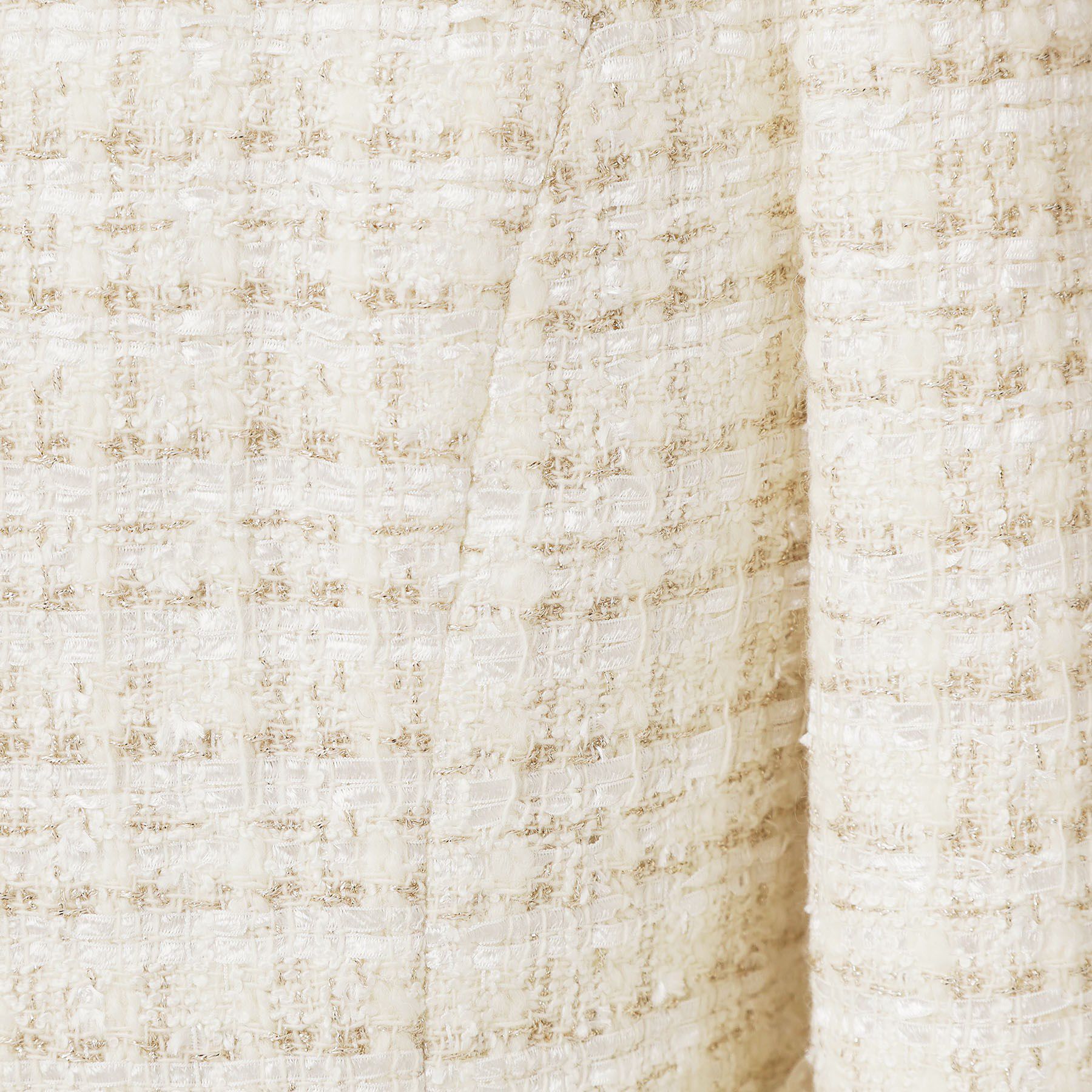 COUP DE CHANCE「【日本製／セットアップ可】ファンシーツィードのショート丈ジャケット」|ノーカラージャケット|