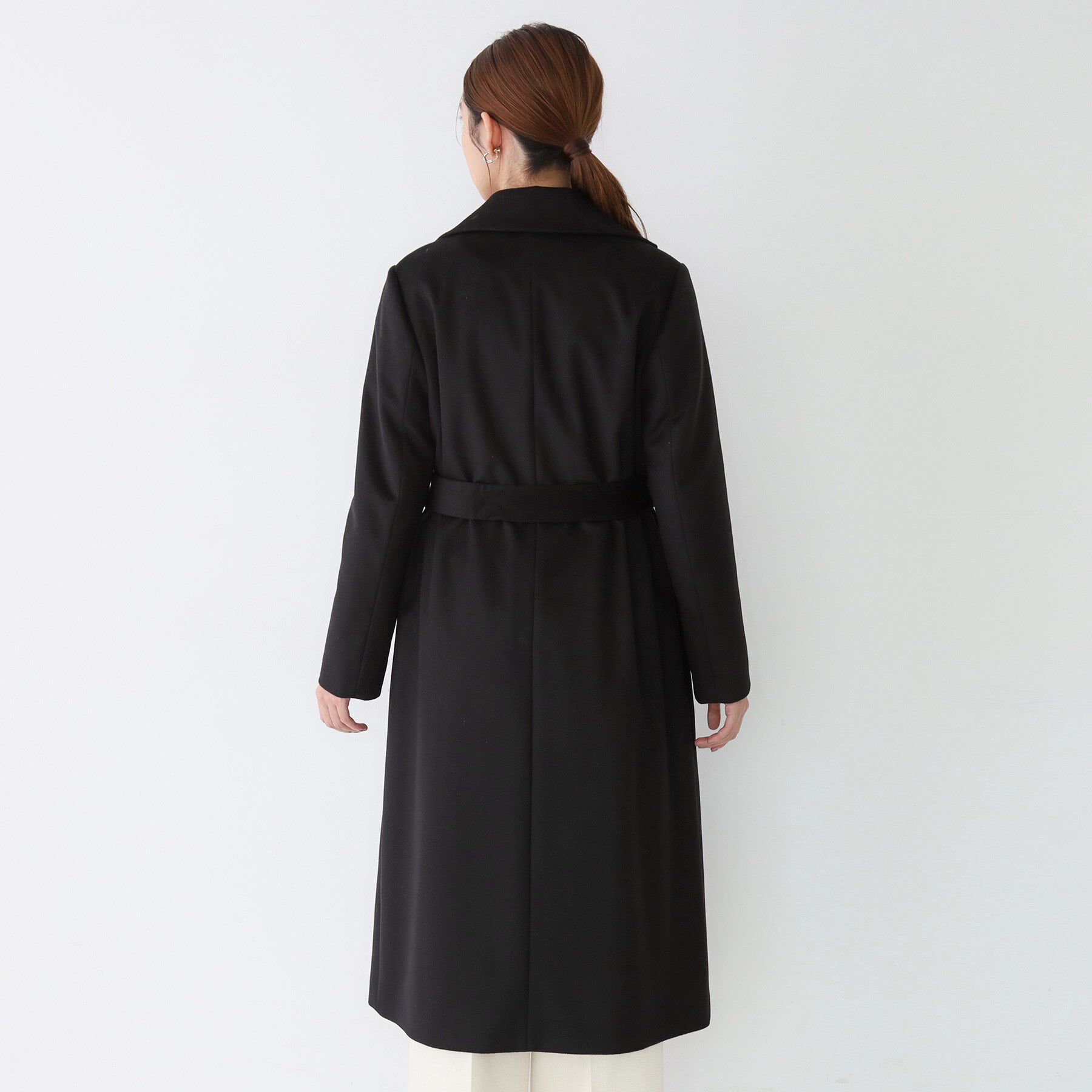 COUP DE CHANCE「【カシミヤ100％／日本製】ロングガウンコート」|チェスターコート|