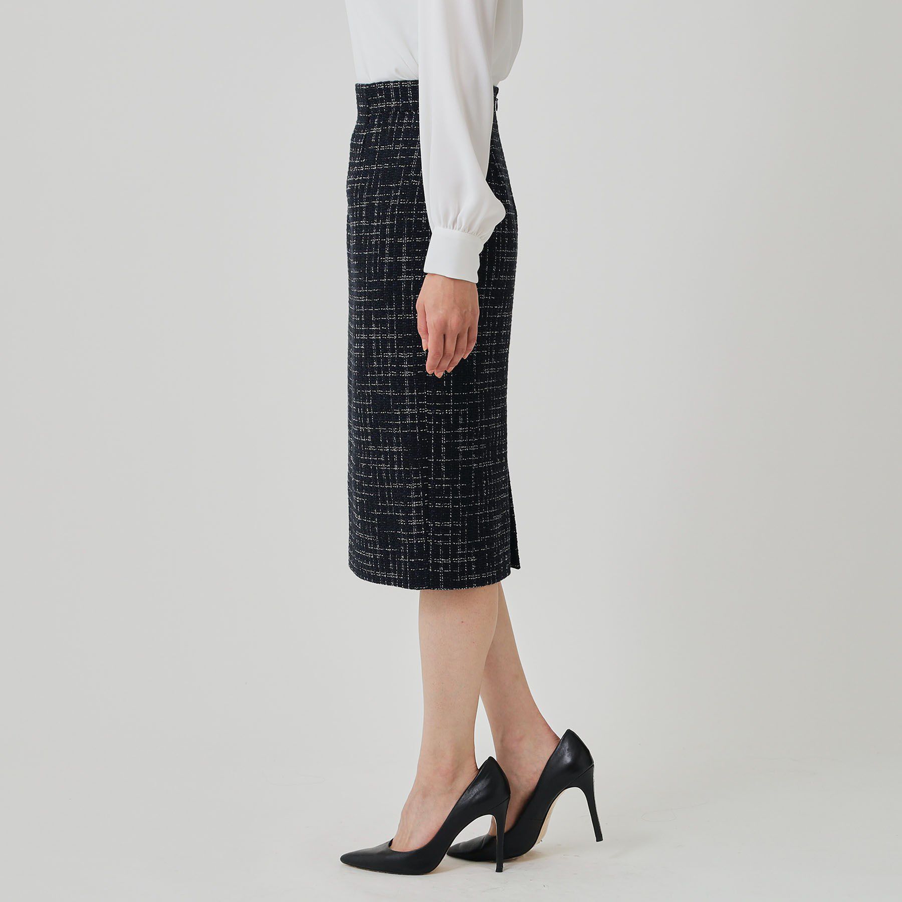 COUP DE CHANCE「【日本製】ツイードタイトスカート」|スカート|