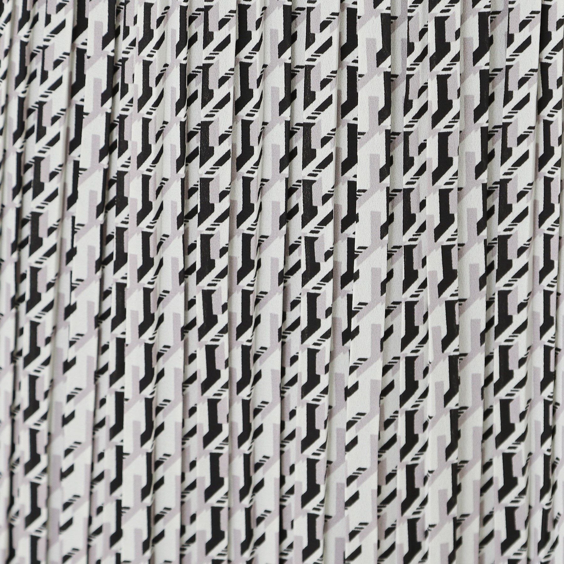 COUP DE CHANCE「【ボウ取外し可】幾何柄プリーツワンピース」|ワンピース|