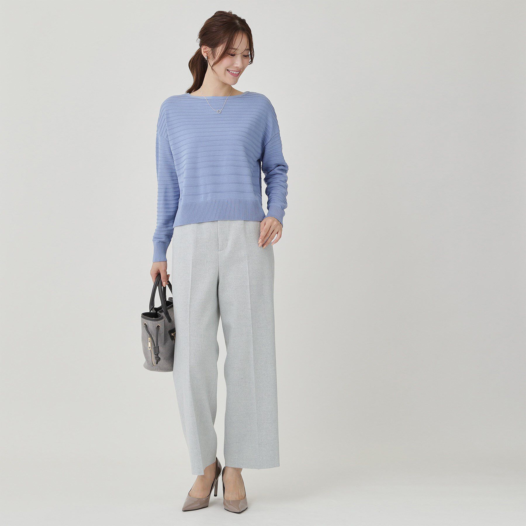 COUP DE CHANCE「【日本製】ラメ入りツイードパンツ」|その他|