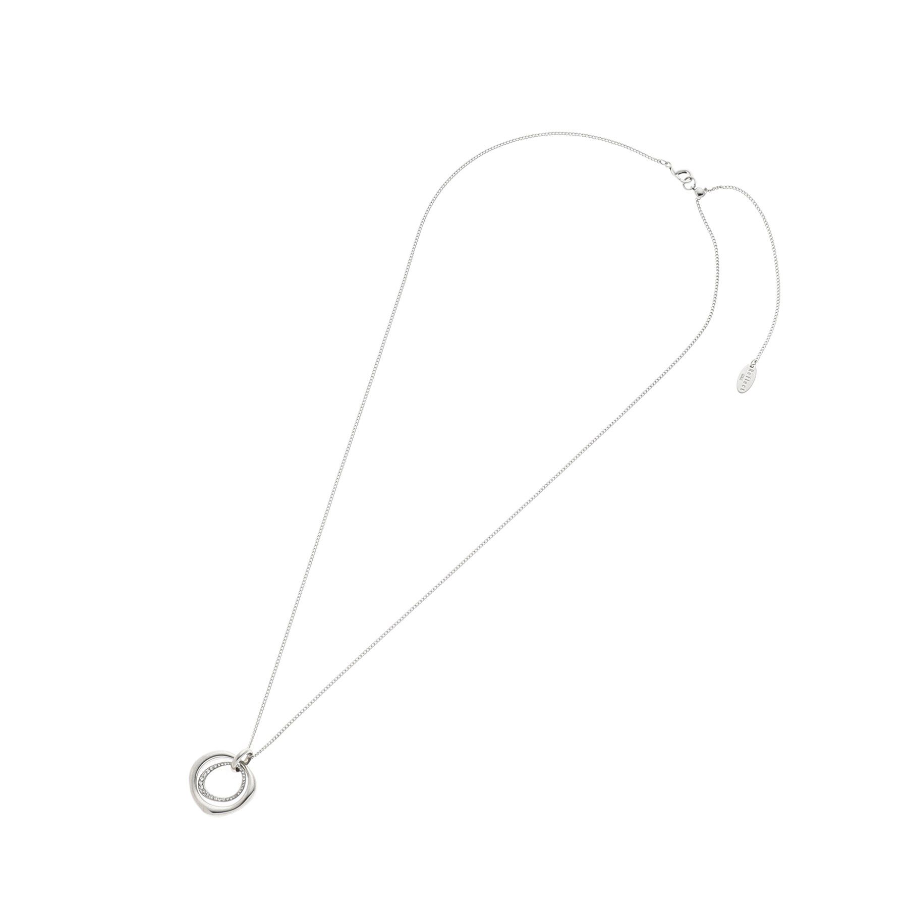 Reflect「ラインストーン＋リングデザインネックレス」|ネックレス|