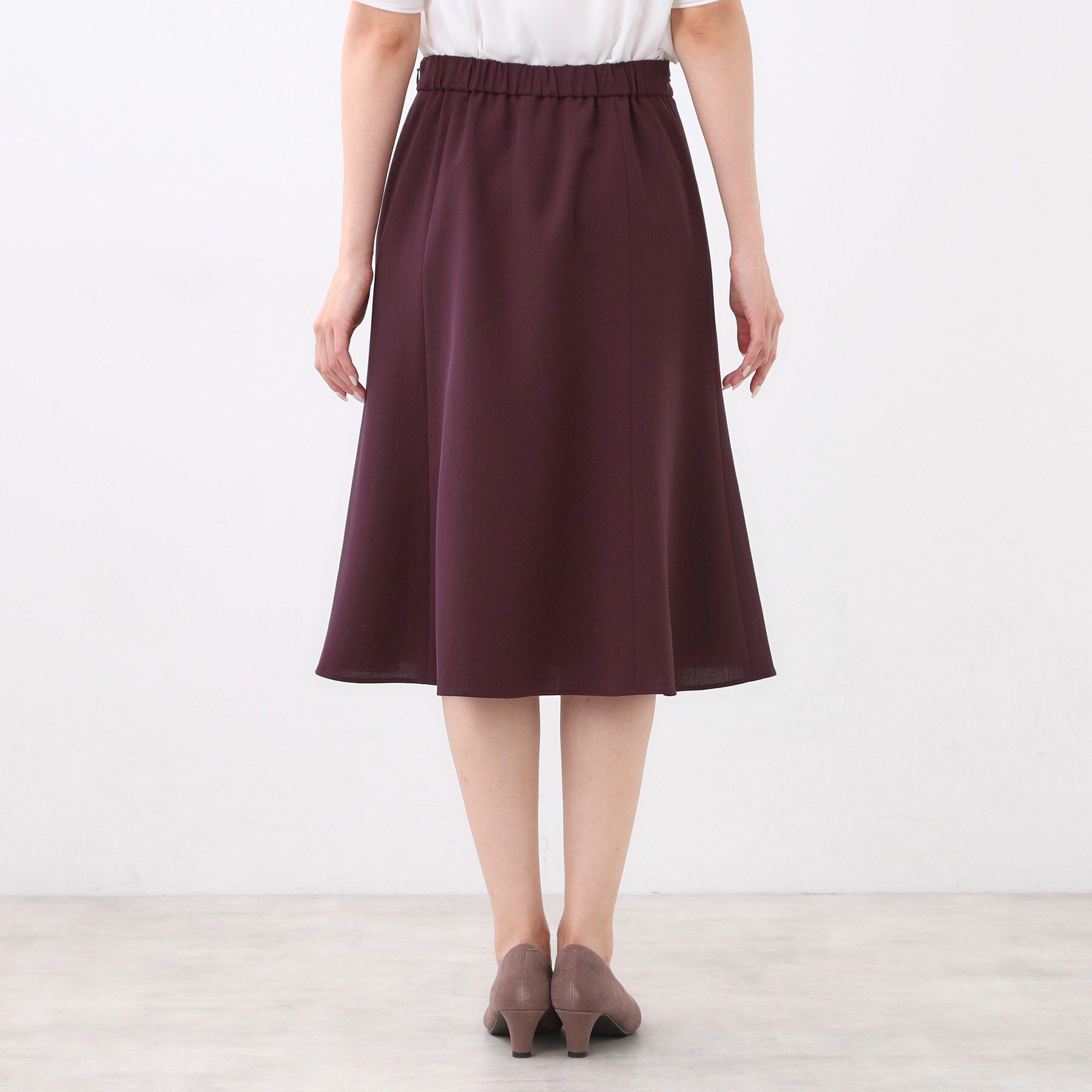 Reflect「【美シルエット】ソフトマーメイドスカート」|スカート|