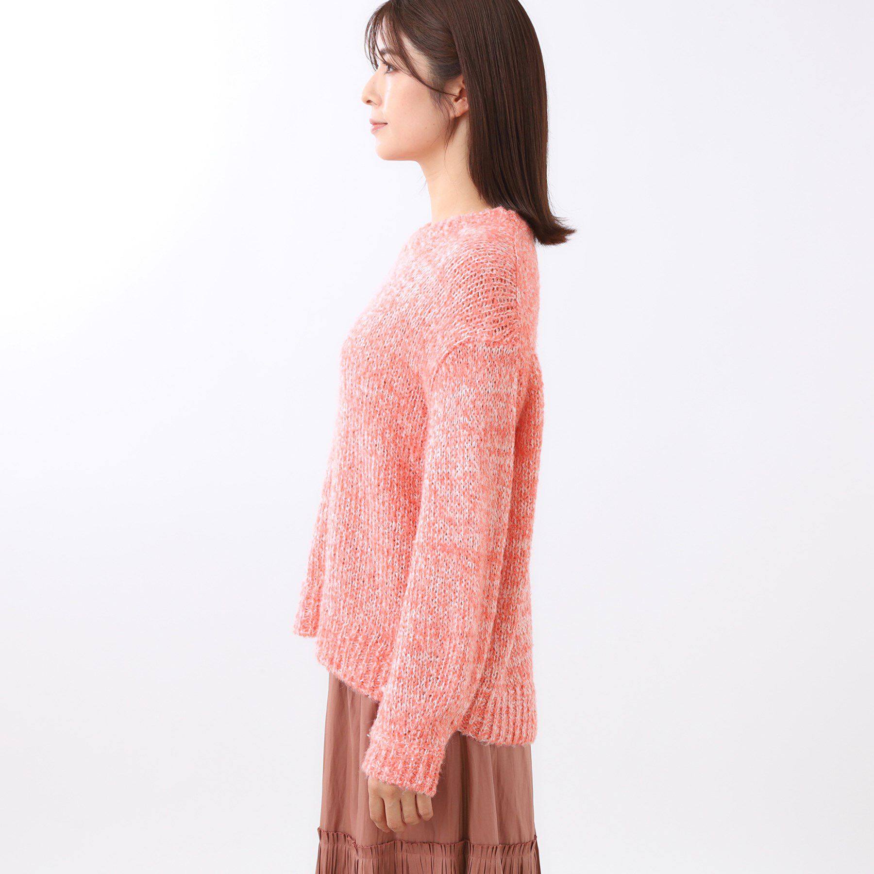 Reflect「【一枚で着映え◎／ゆったり着られるワンサイズ】スパンコール&times;ラメニット」|ニット・セーター|