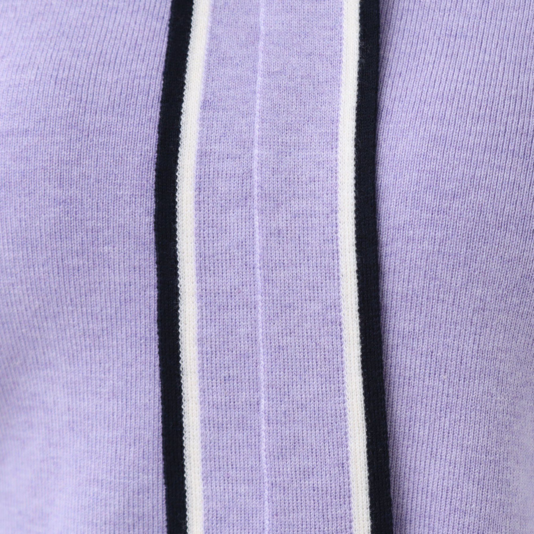 Reflect「【秋映え／なめらかな着心地】バイカラーボウタイ付きニット」|ニット・セーター|