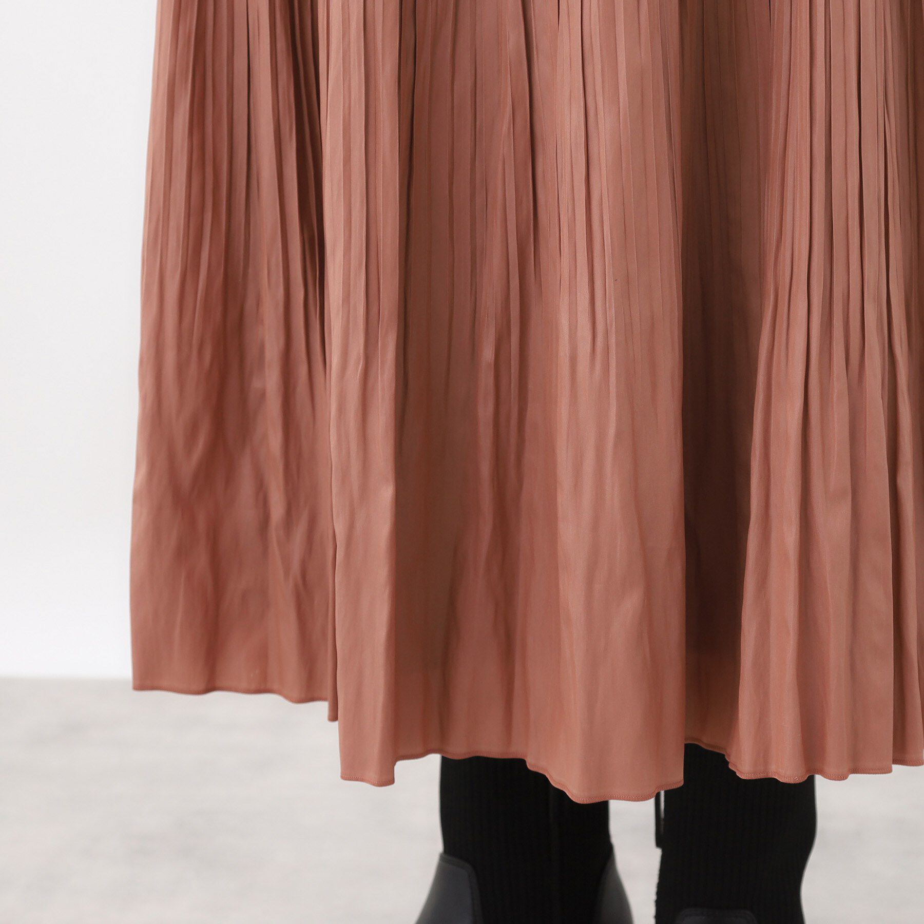 Reflect「【腰周りすっきり◎】プリーツギャザースカート」|スカート|