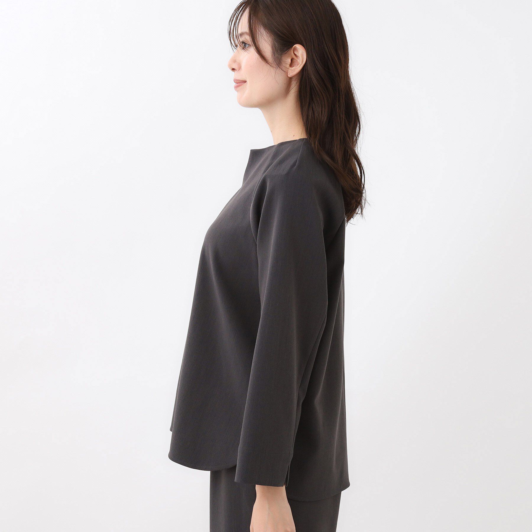 Reflect「【レイヤードスタイル◎／セットアップ可】ラグランスリーブプルオーバー」|シャツ・ブラウス|