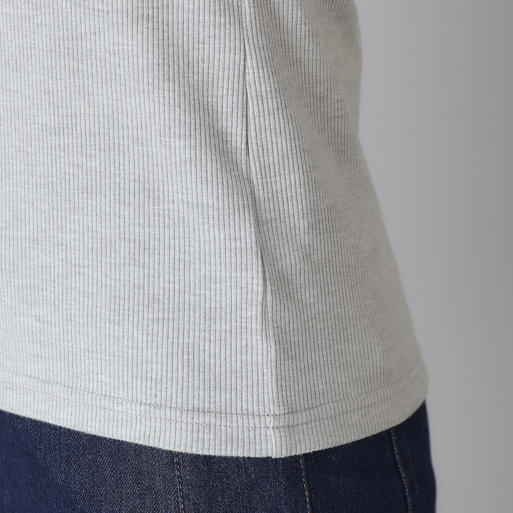 DRESSTERIOR「ラメテレコレギュラータンクトップ」|キャミソール|