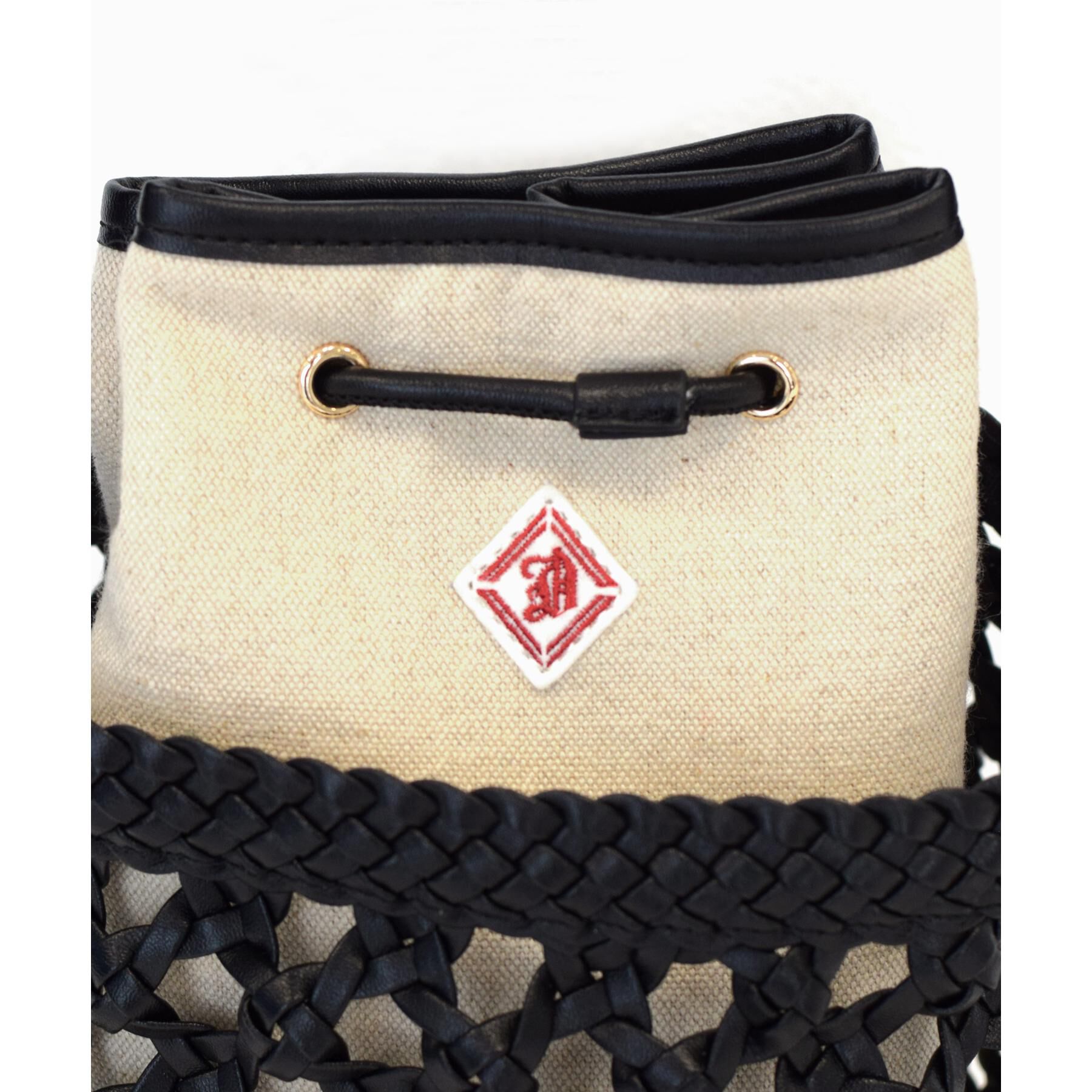 DRESSTERIOR「【3WAY】メッシュ＆キャンバス バケツBAG」|ハンドバッグ|