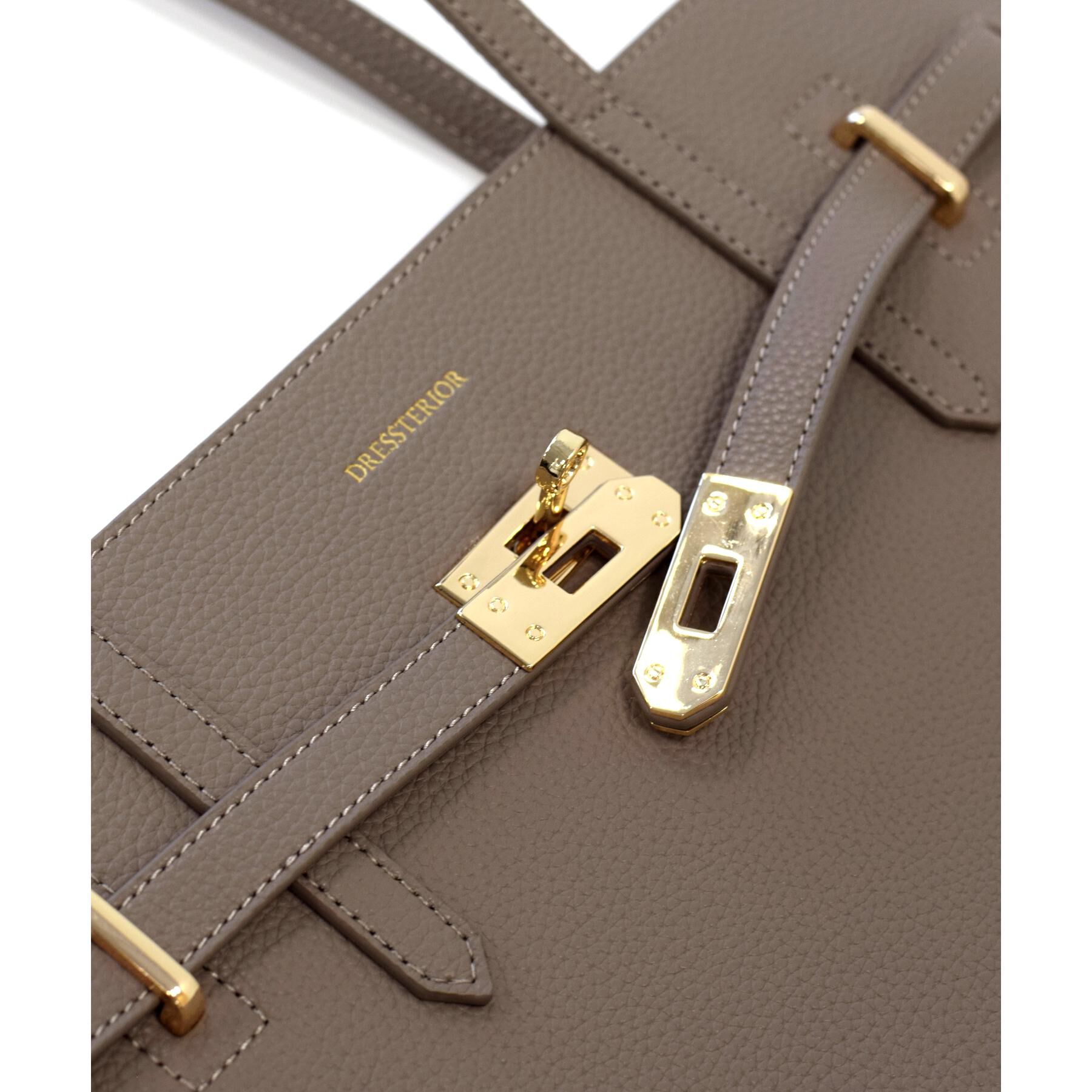 DRESSTERIOR「ベルトスクエアレザートートバッグ」|トートバッグ|