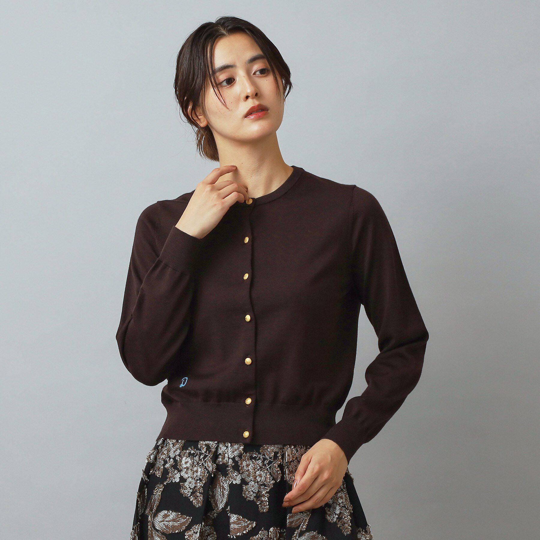 DRESSTERIOR「ウォッシャブルファインウールカーディガン」|カーディガン|