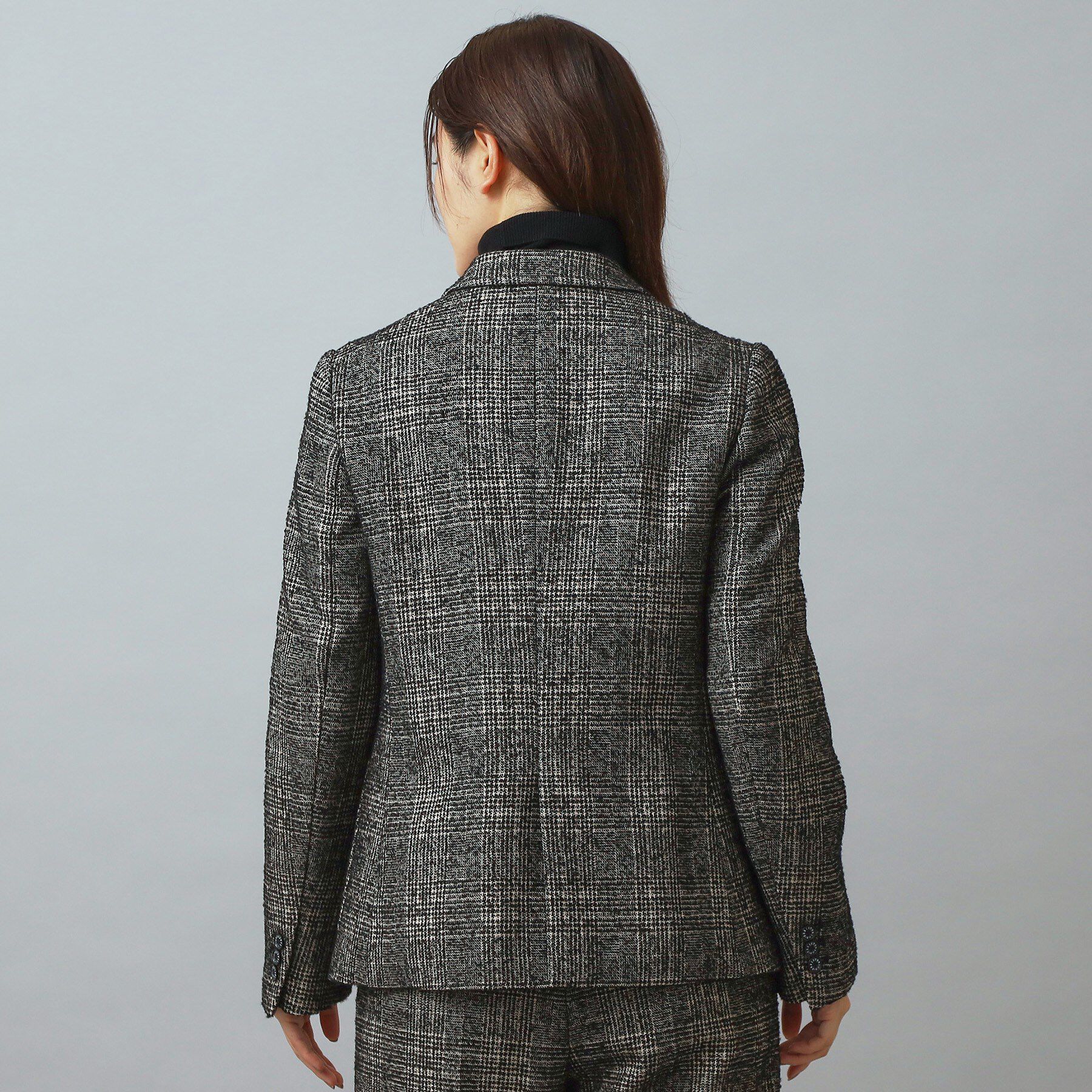 DRESSTERIOR「ループグレンチェックジャケット」|テーラードジャケット|