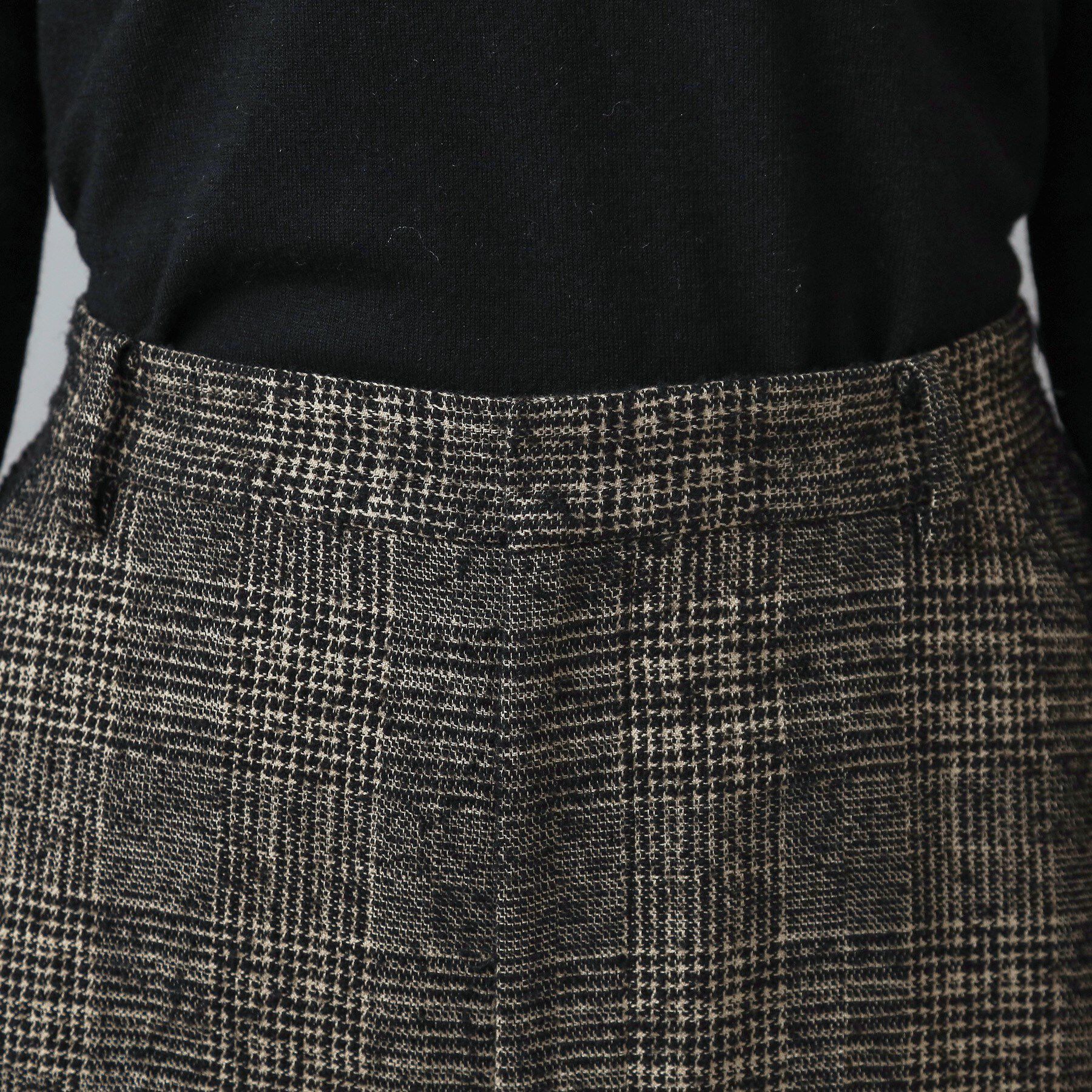 DRESSTERIOR「ループグレンチェックワイドパンツ」|その他|