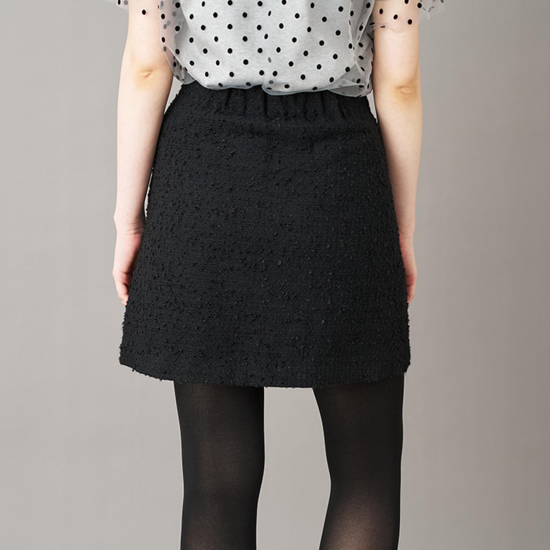 DRESSTERIOR「【otonaMUSE 11月号掲載/セットアップ可】ブッチャーツイードミニスカート」|スカート|