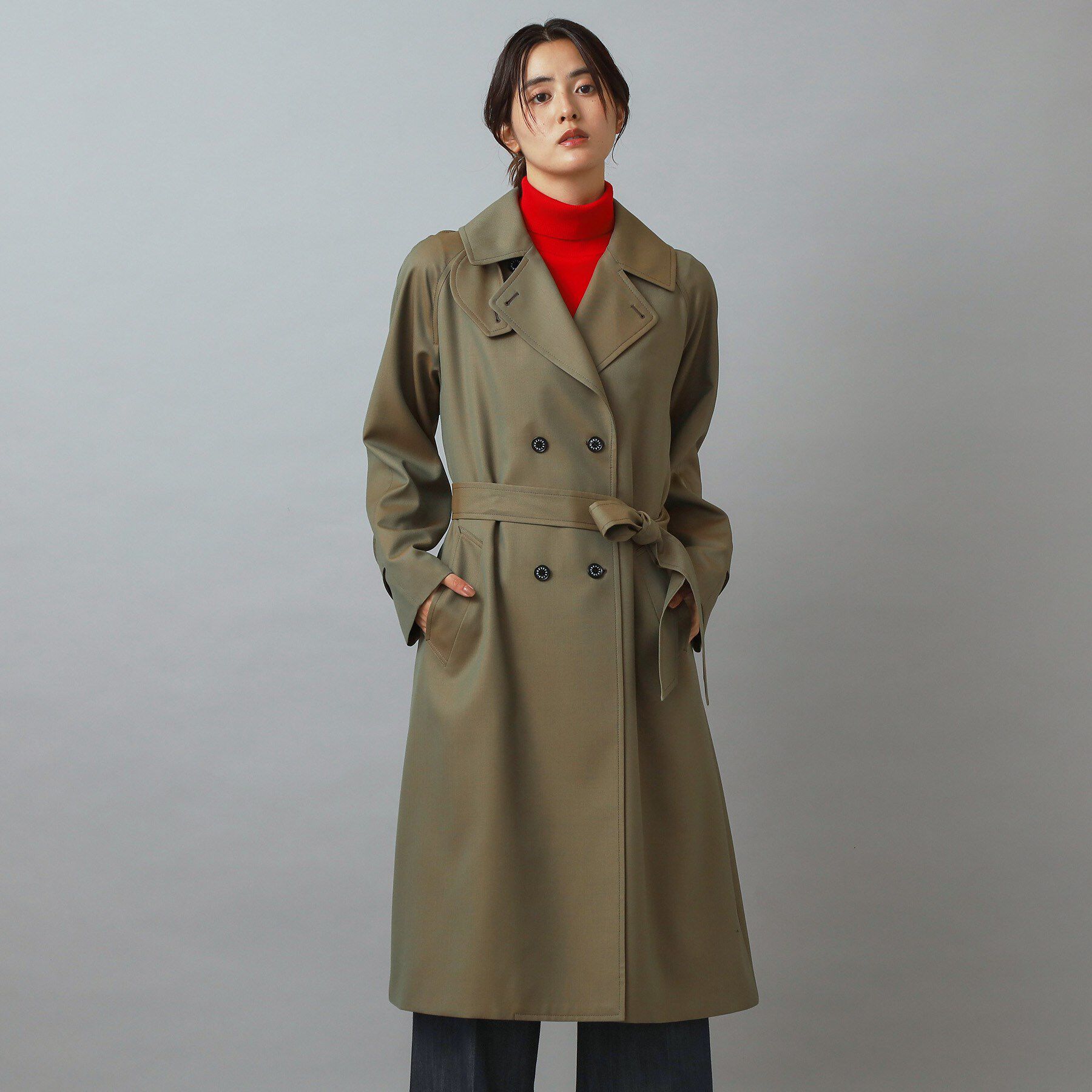 DRESSTERIOR「ウールギャバアルスターコート」|チェスターコート|