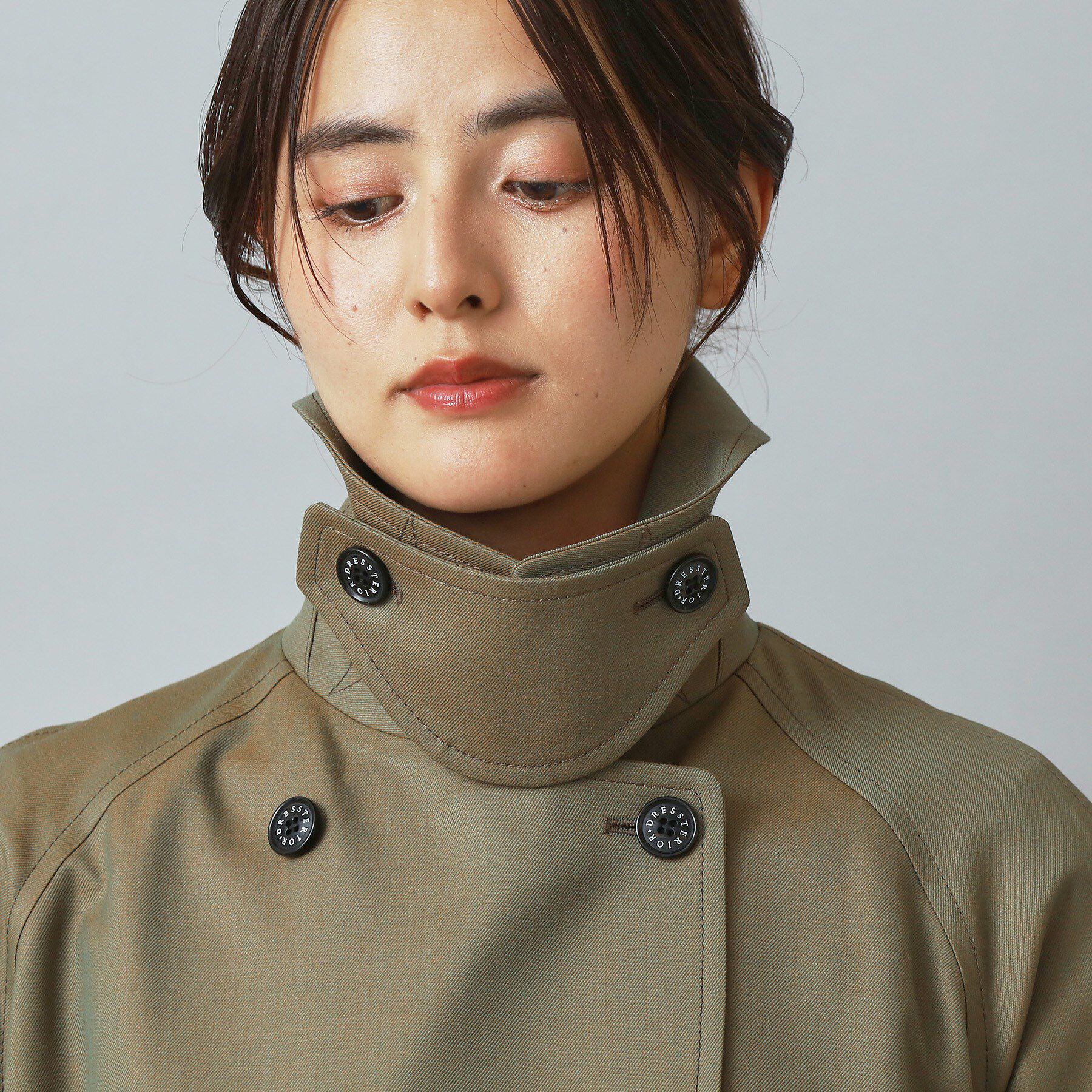 DRESSTERIOR「ウールギャバアルスターコート」|チェスターコート|