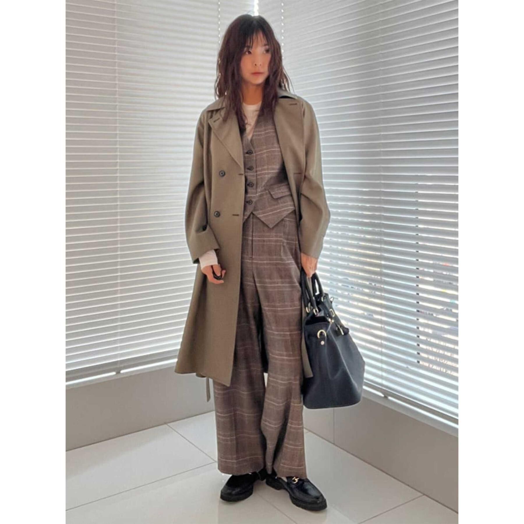 DRESSTERIOR「【otonaMUSE 11月号掲載】グレンチェックワイドパンツ」|その他|