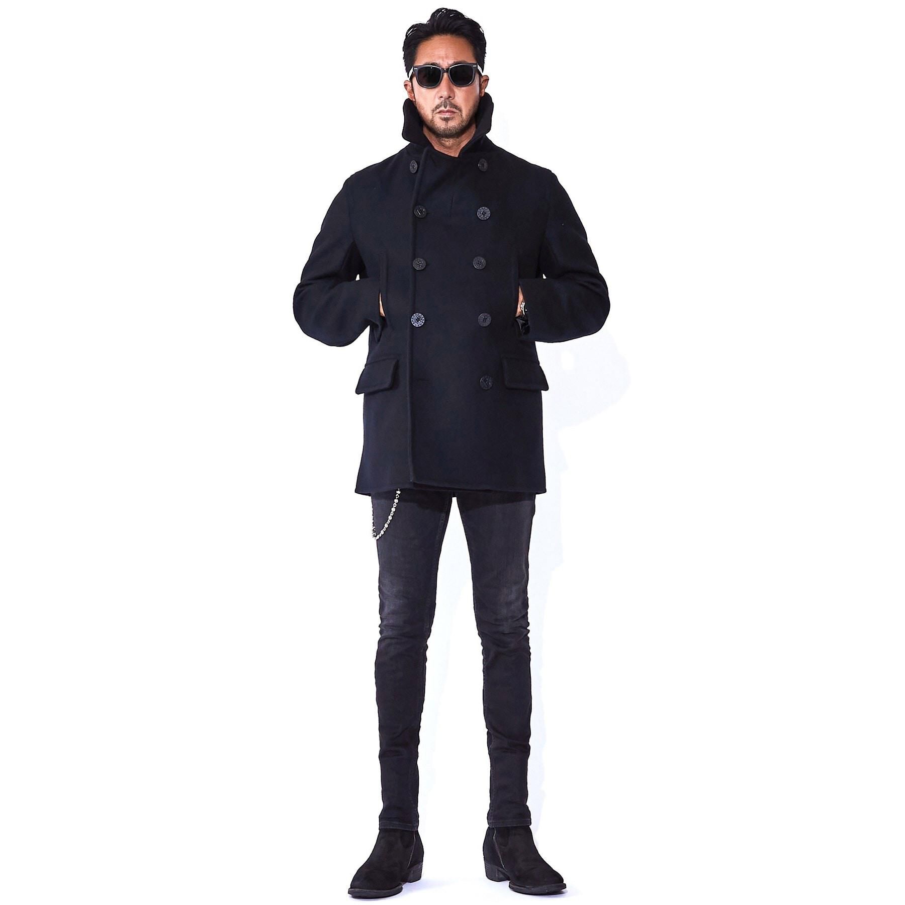 DRESSTERIOR「【干場義雅&times;DRESSTERIOR】コラボ ピーコート」|ピーコート|