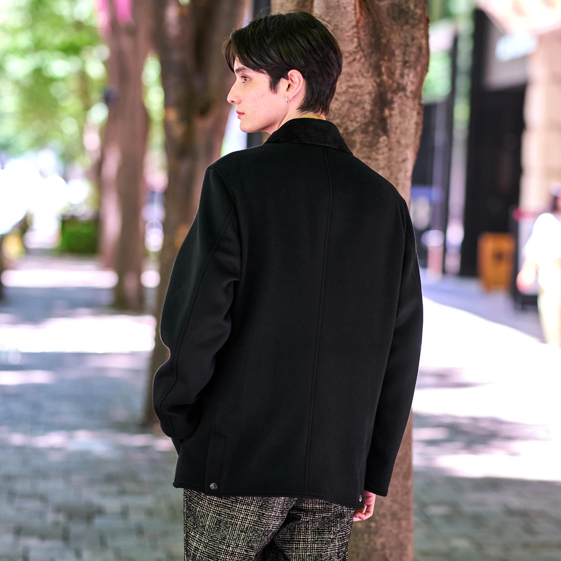 DRESSTERIOR「【Safari12月号掲載】ウールハンティングジャケット」|ブルゾン・スタジャン|