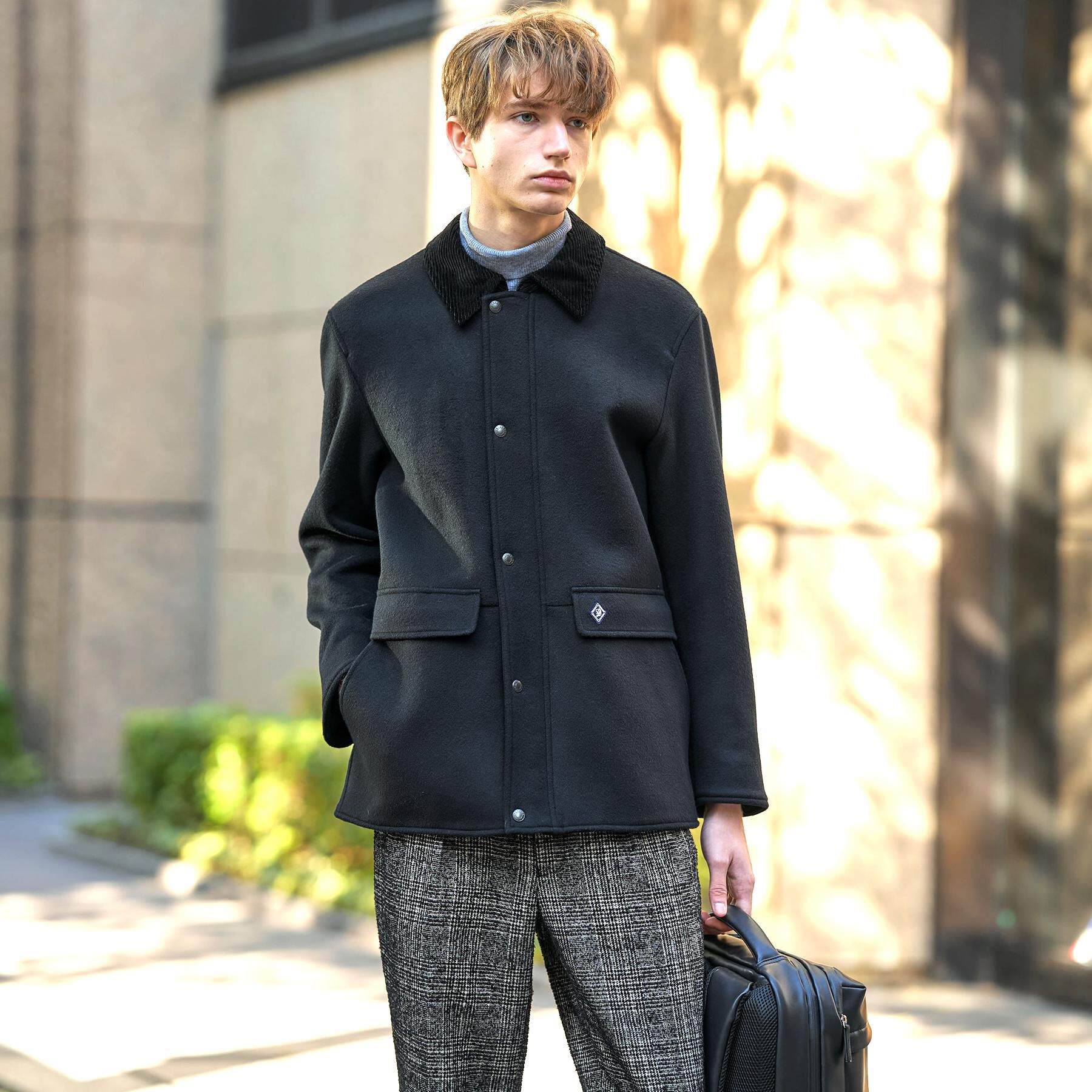 DRESSTERIOR「【Safari12月号掲載】ウールハンティングジャケット」|ブルゾン・スタジャン|