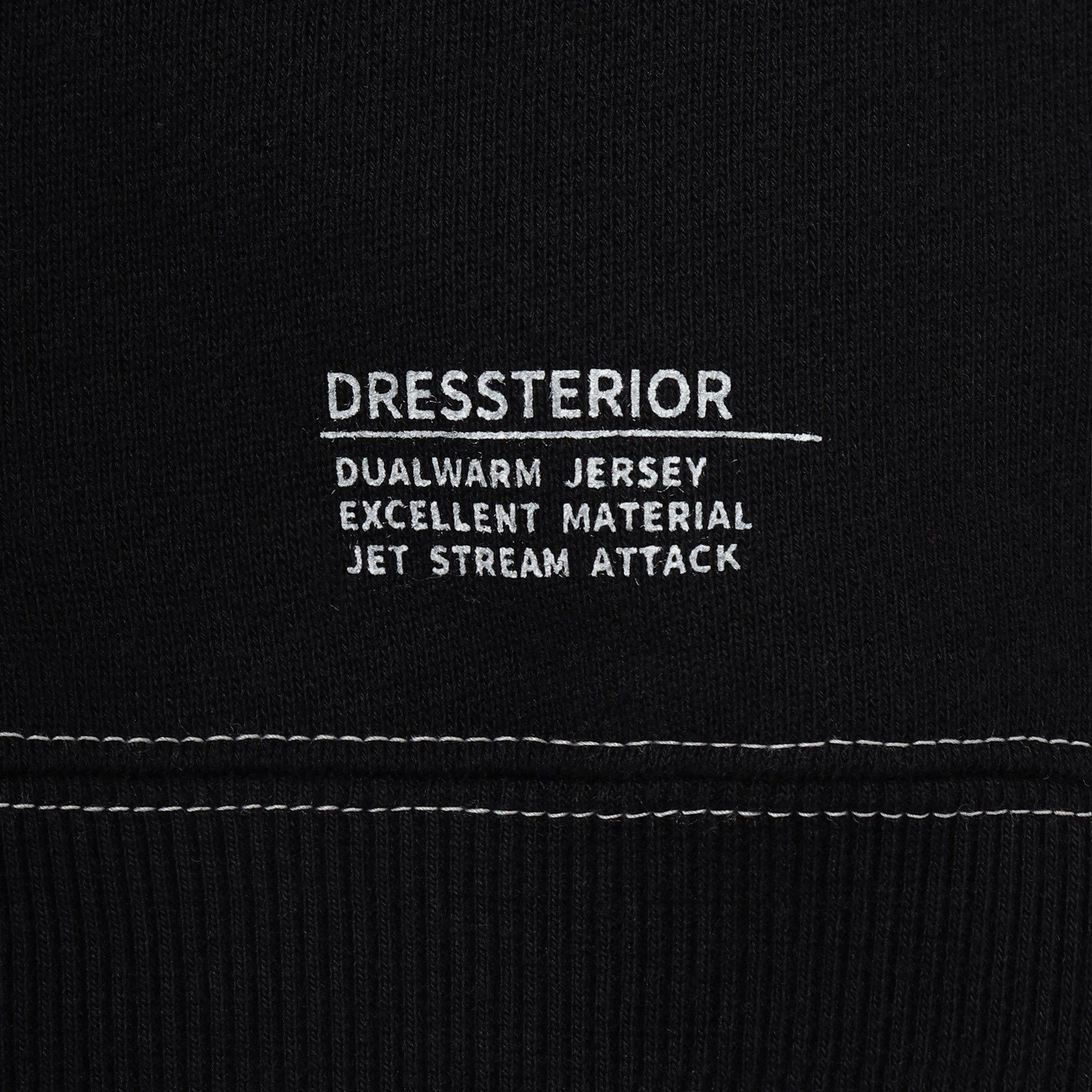 DRESSTERIOR「裏起毛 バック9プリントスウェット」|パーカー|