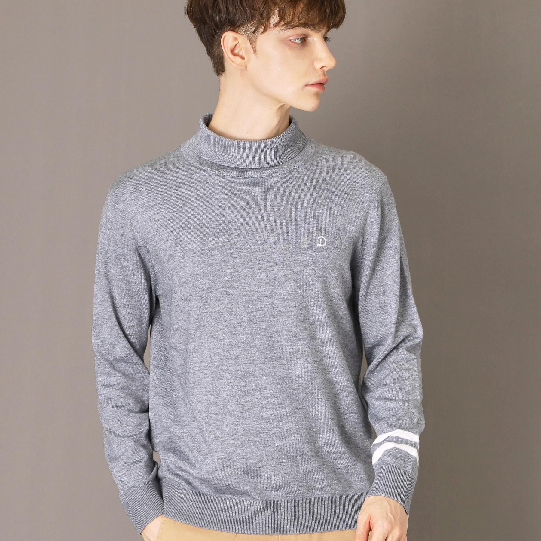 DRESSTERIOR「サスティナブル タートルニット」|ニット・セーター|