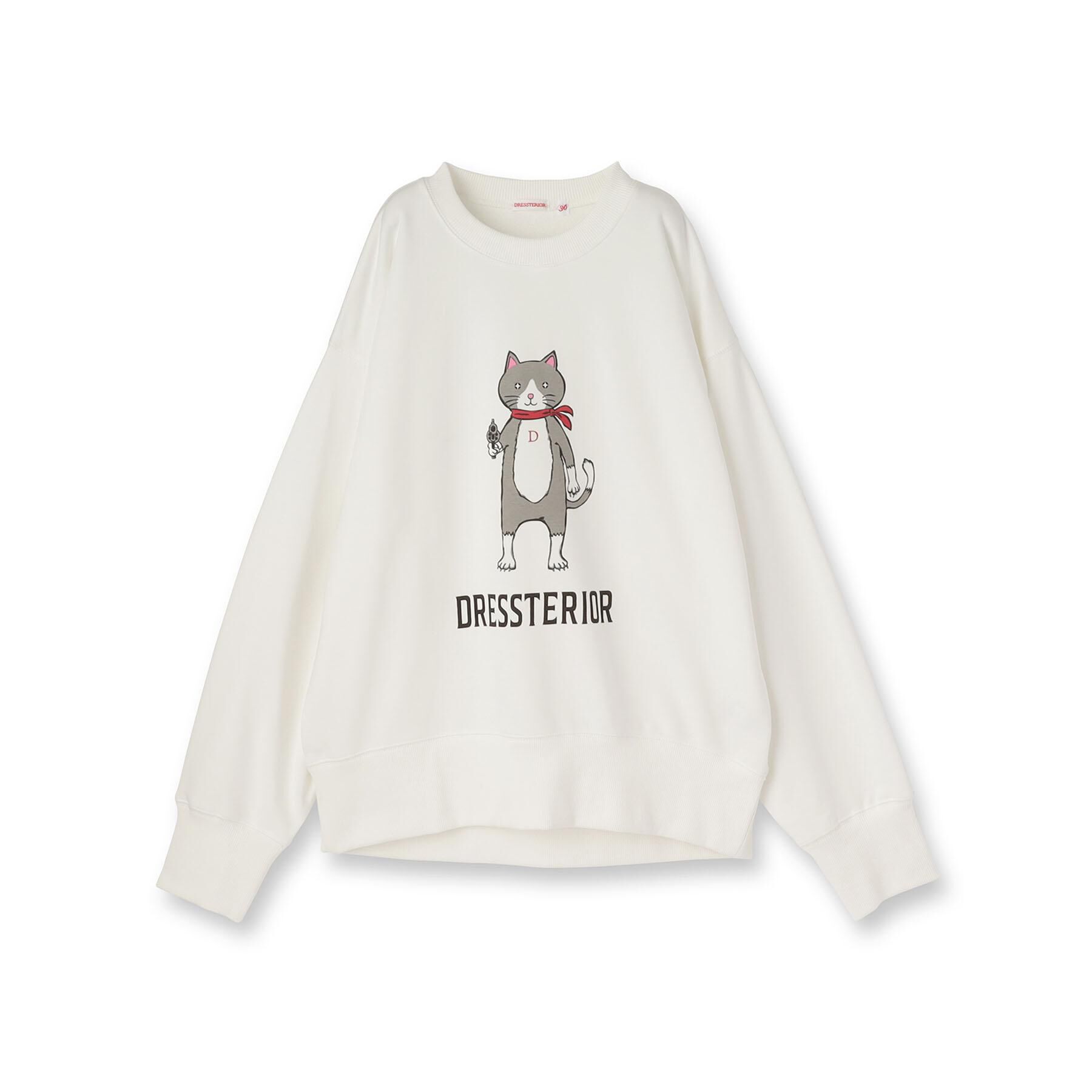 DRESSTERIOR「【ECルクア別注】キャット裏毛スウェット」|パーカー|