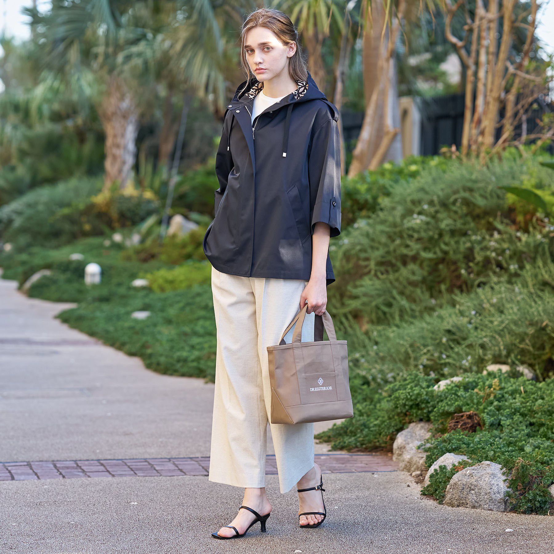 DRESSTERIOR「【撥水素材】Aラインモッズコート」|ブルゾン・スタジャン|