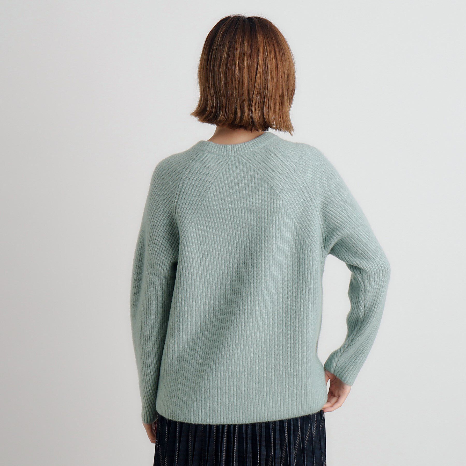 grove「クルーネック畔プルオーバー【洗える】」|ニット・セーター|